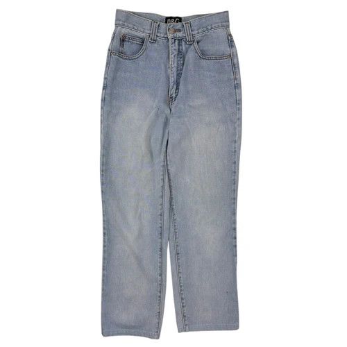 Vintage Dolce & Gabbana Women’s Straight Leg Jeans Light Was