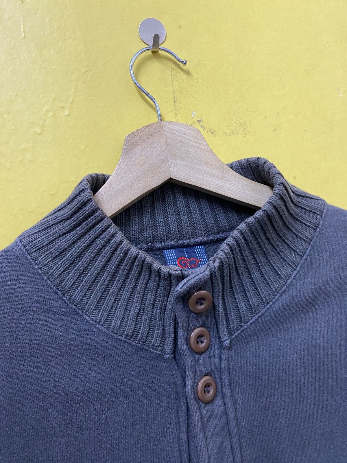 Global Work Global Work Plain Sweater Button Up Size US M / EU 48-50 / 2 - 3 Thumbnail