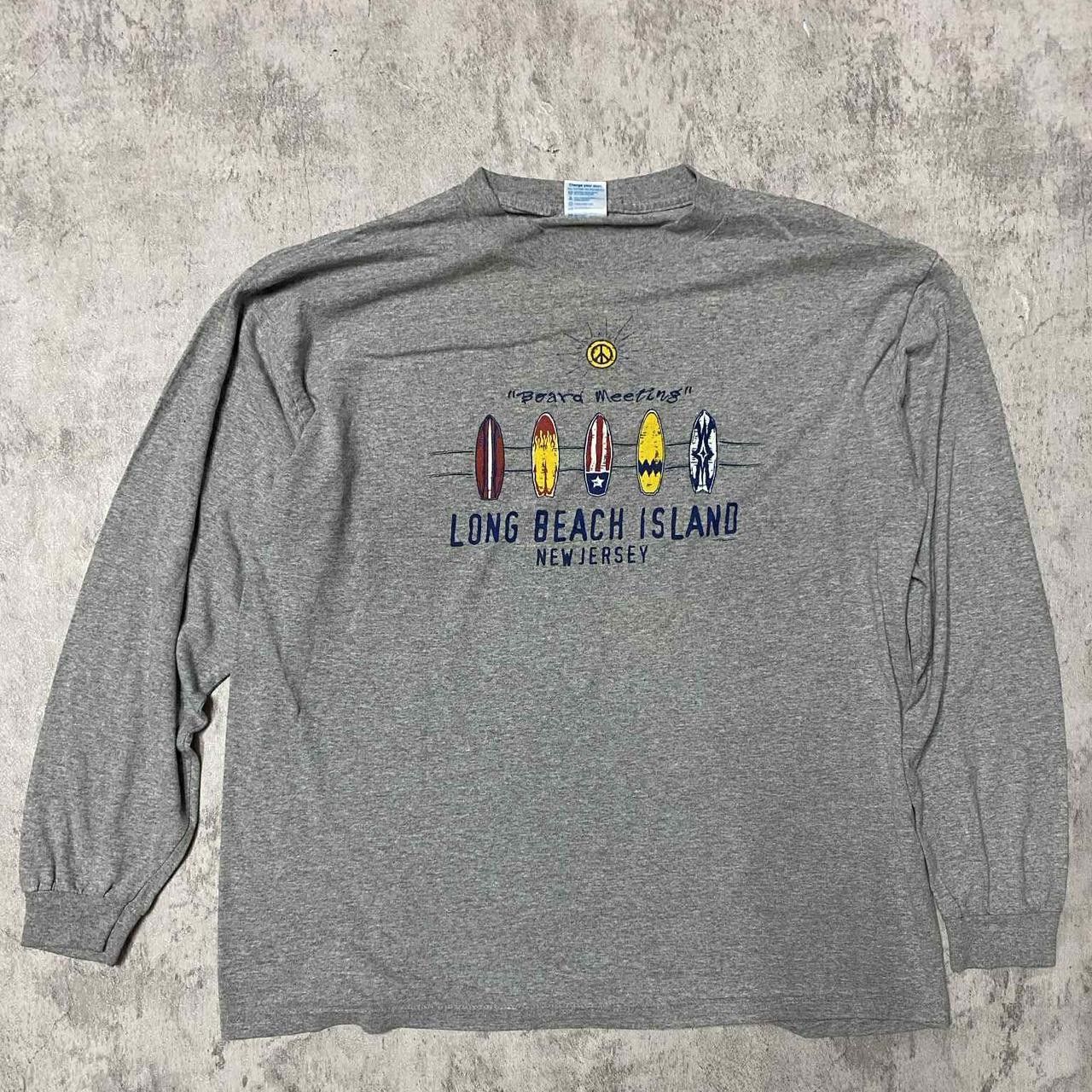 Other Grey and navy Long Beach Island surfing long sleeve shirt Size US L / EU 52-54 / 3 - 1 Thumbnail