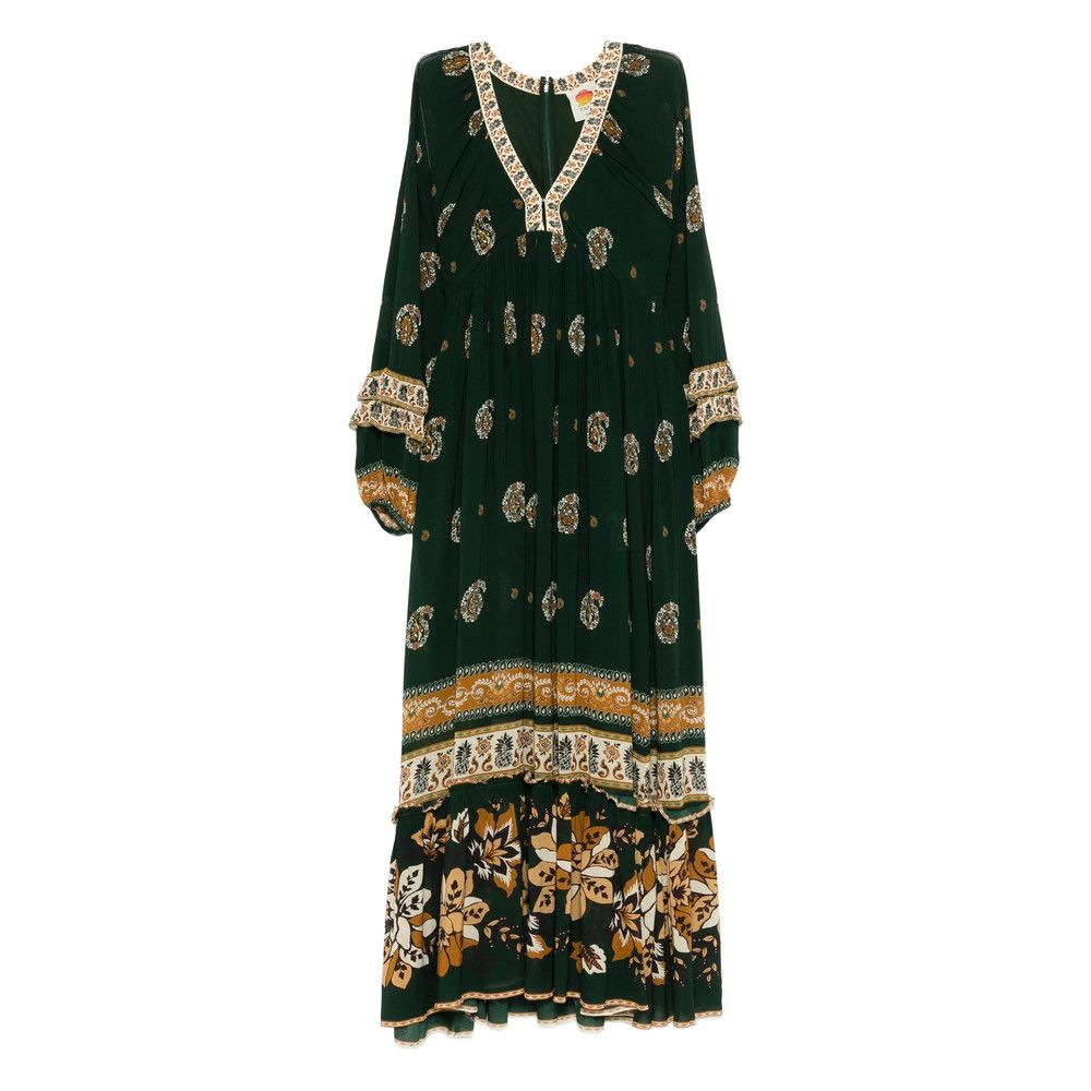 Farm Rio Farm Rio GREEN Dresses - Day Dresses Size XS / US 0-2 / IT 36-38 - 1 Thumbnail