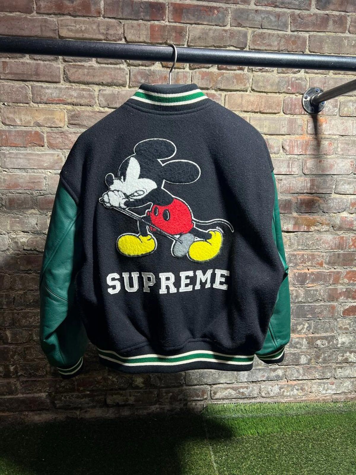 Supreme Supreme x Number (N)ine x Mickey Mouse Varsity Sz. M Size US M / EU 48-50 / 2 - 2 Thumbnail