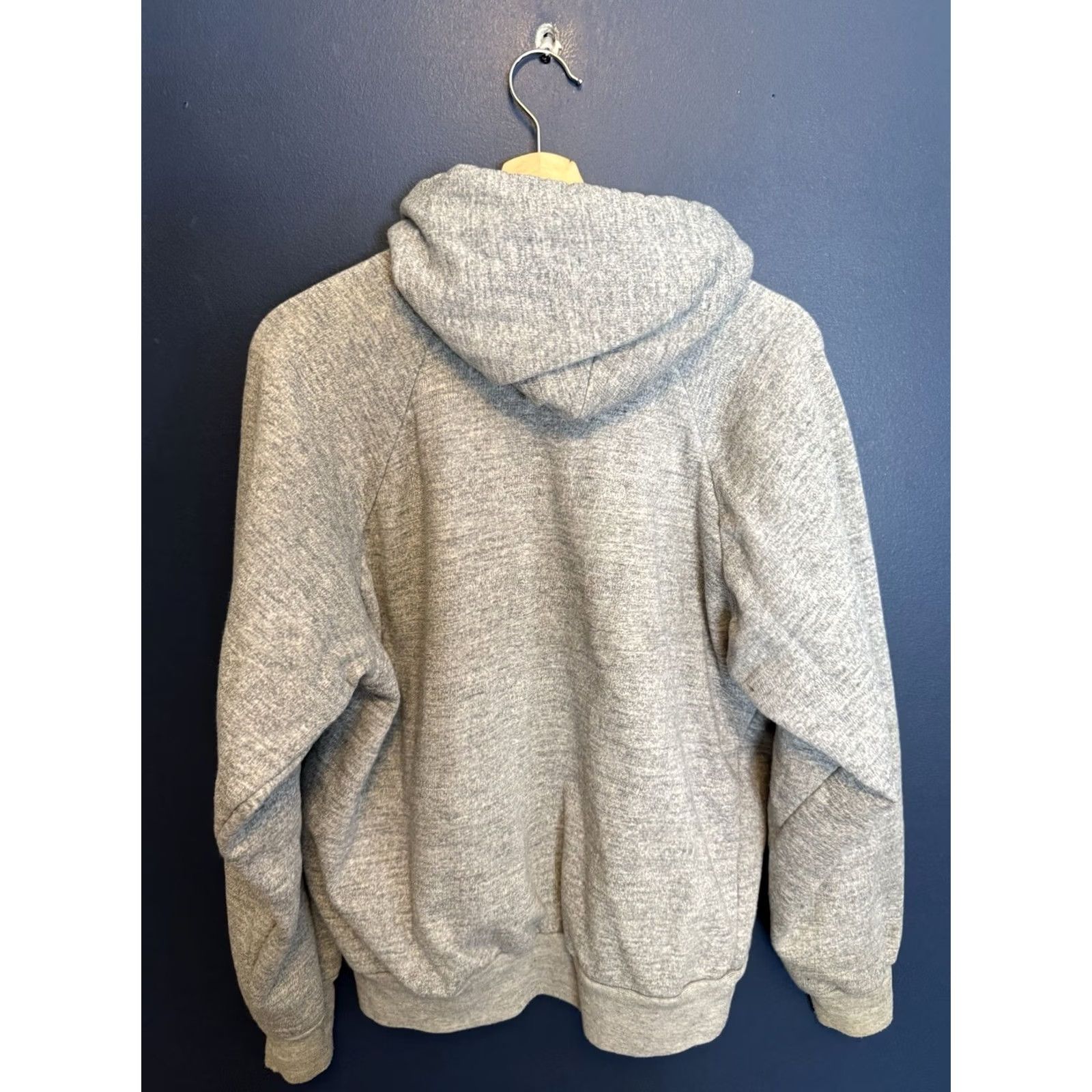 Vintage VINTAGE Halen Thermal Cotton Hoodie Size Large Men Gray Full Zip Size US L / EU 52-54 / 3 - 6 Thumbnail