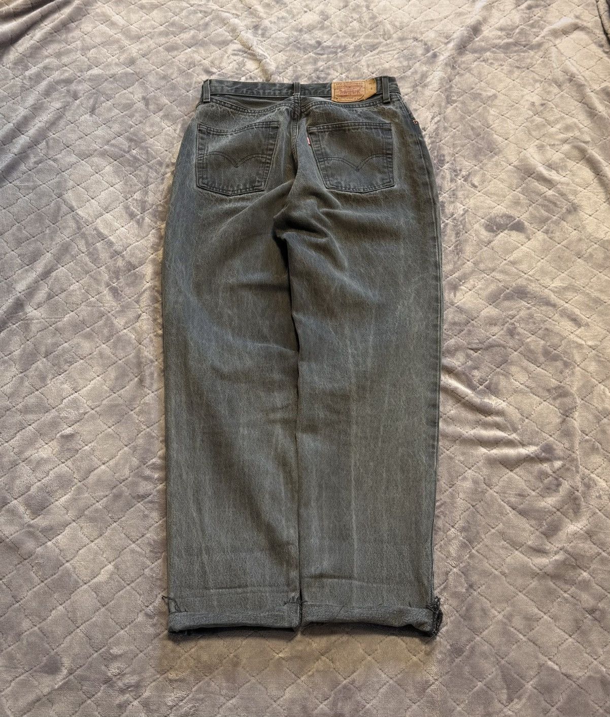 Levi's × Levi's Vintage Clothing × Vintage Vintage Levis 901 Dyed Denim Pants made in France Size US 32 / EU 48 - 2 Thumbnail