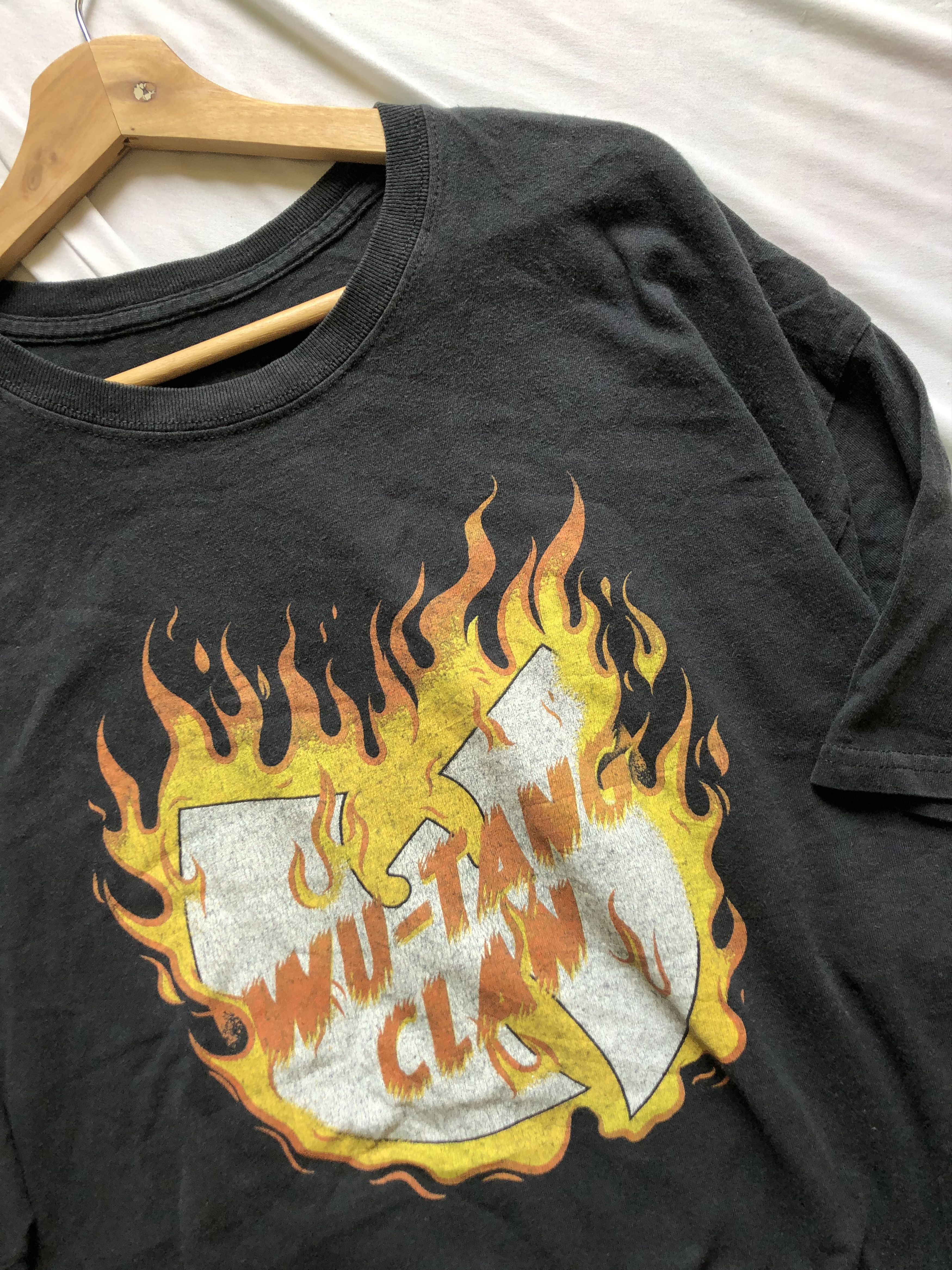 Wu-Tang Clan Vintage Wu-tang clan fire shirt Size US XL / EU 56 / 4 - 4 Thumbnail