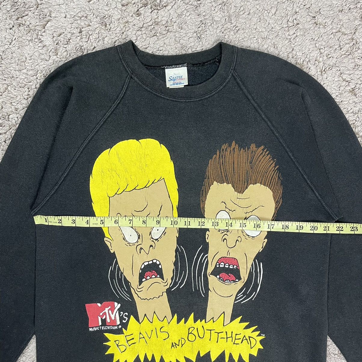 Cartoon Network Vintage 90’s MTV Beavis and Butthead Sweatshirt Size US L / EU 52-54 / 3 - 15 Thumbnail