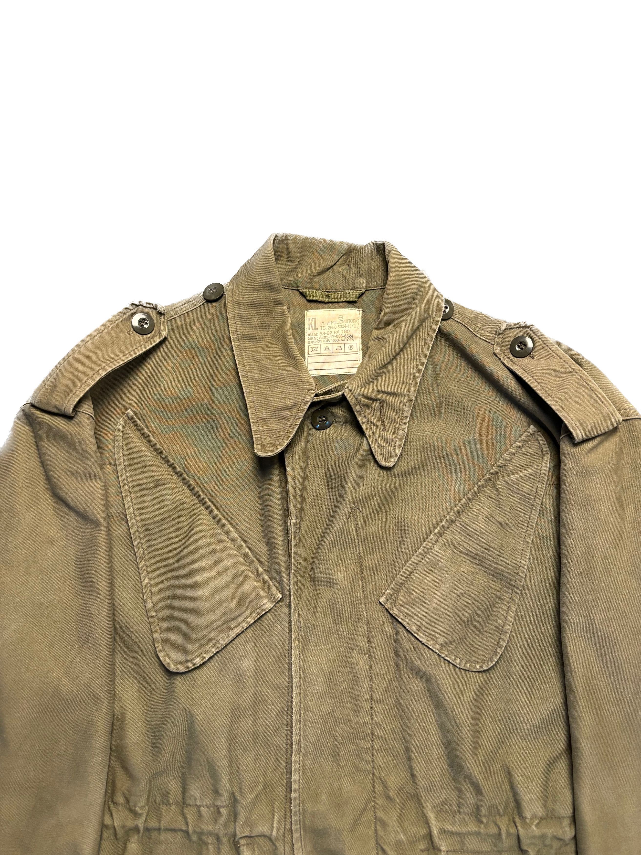 Vintage Vintage 80s Puijenbroek Swedish Army Military M65 Jacket Size US M / EU 48-50 / 2 - 7 Thumbnail