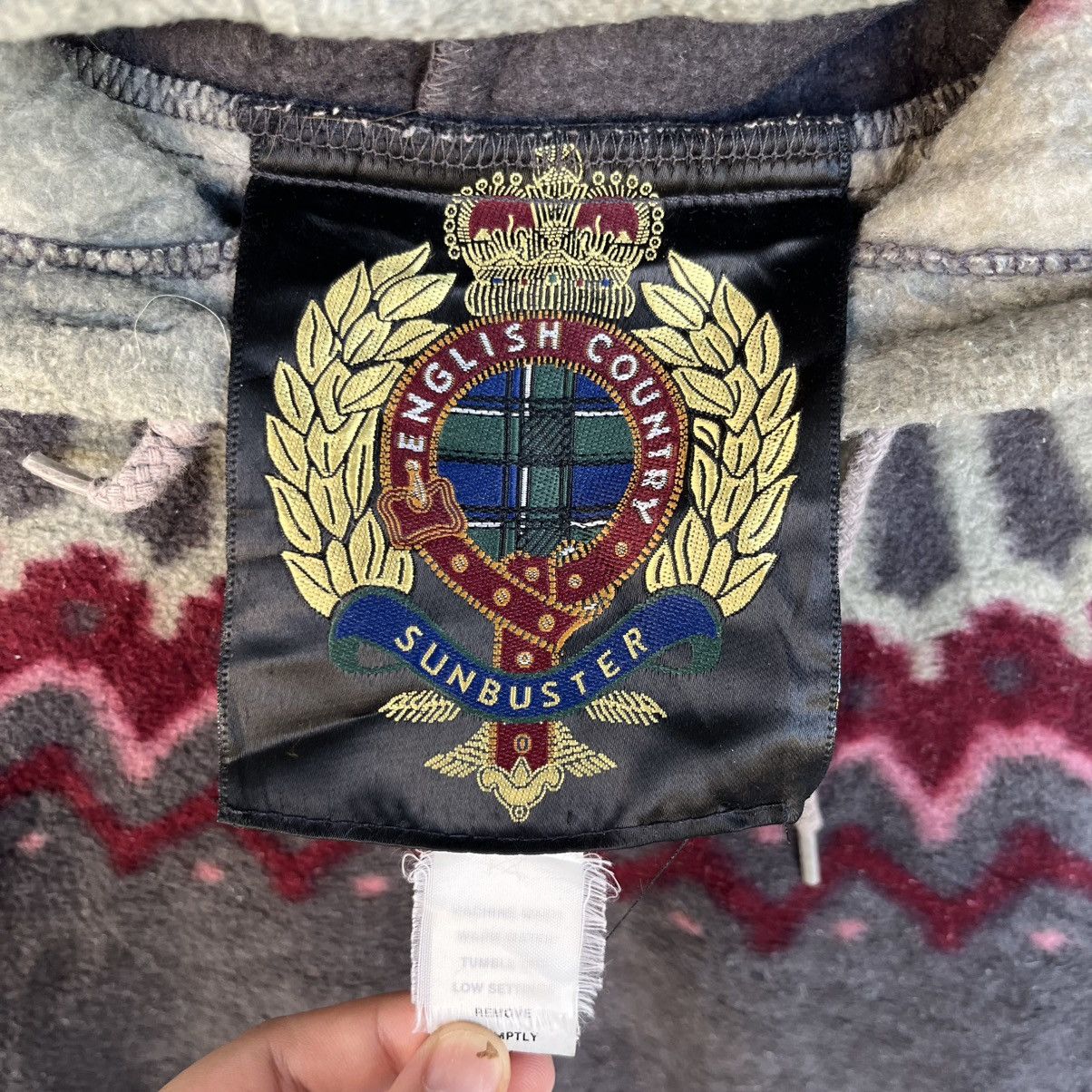 Other Vintage English Country Sunbuster Patterned Hoodie Size M Size M / US 6-8 / IT 42-44 - 8 Thumbnail