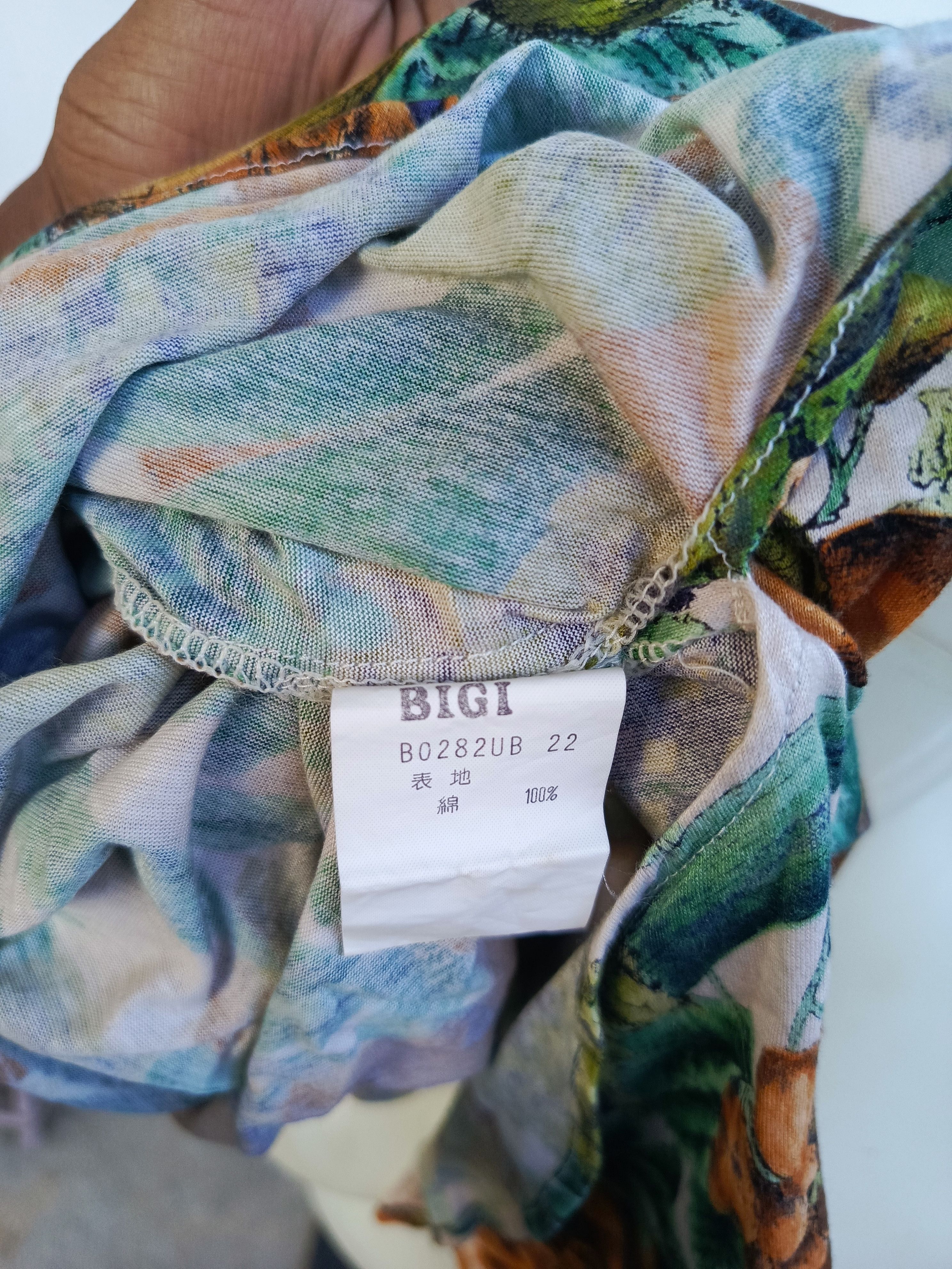 Japanese Brand Moga Vintage Fruit Pattern Asymmetrical Blouse Size M / US 6-8 / IT 42-44 - 8 Thumbnail
