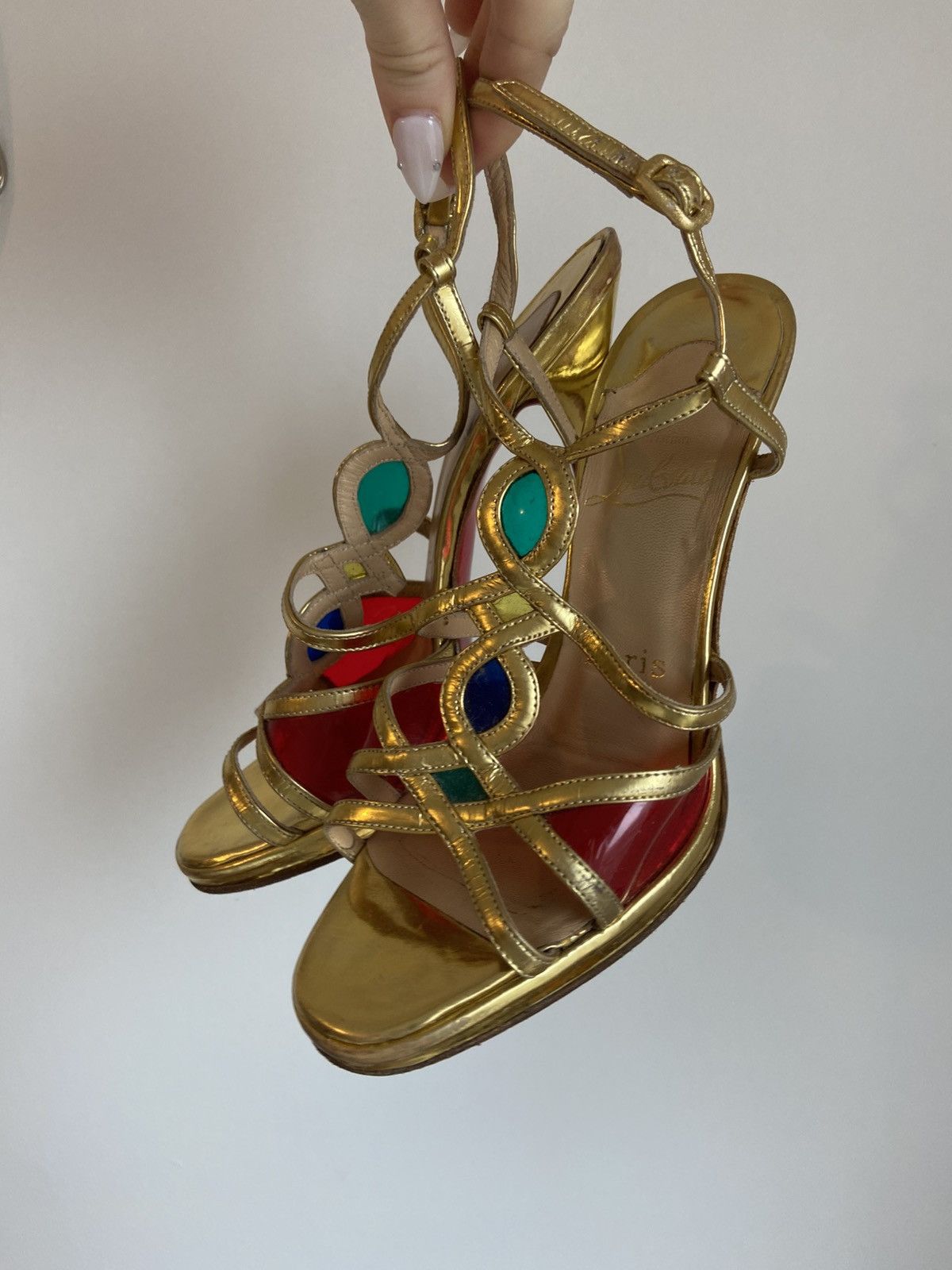 Christian Louboutin Christian Louboutin Libelle Heels Size US 8 / IT 38 - 15 Thumbnail