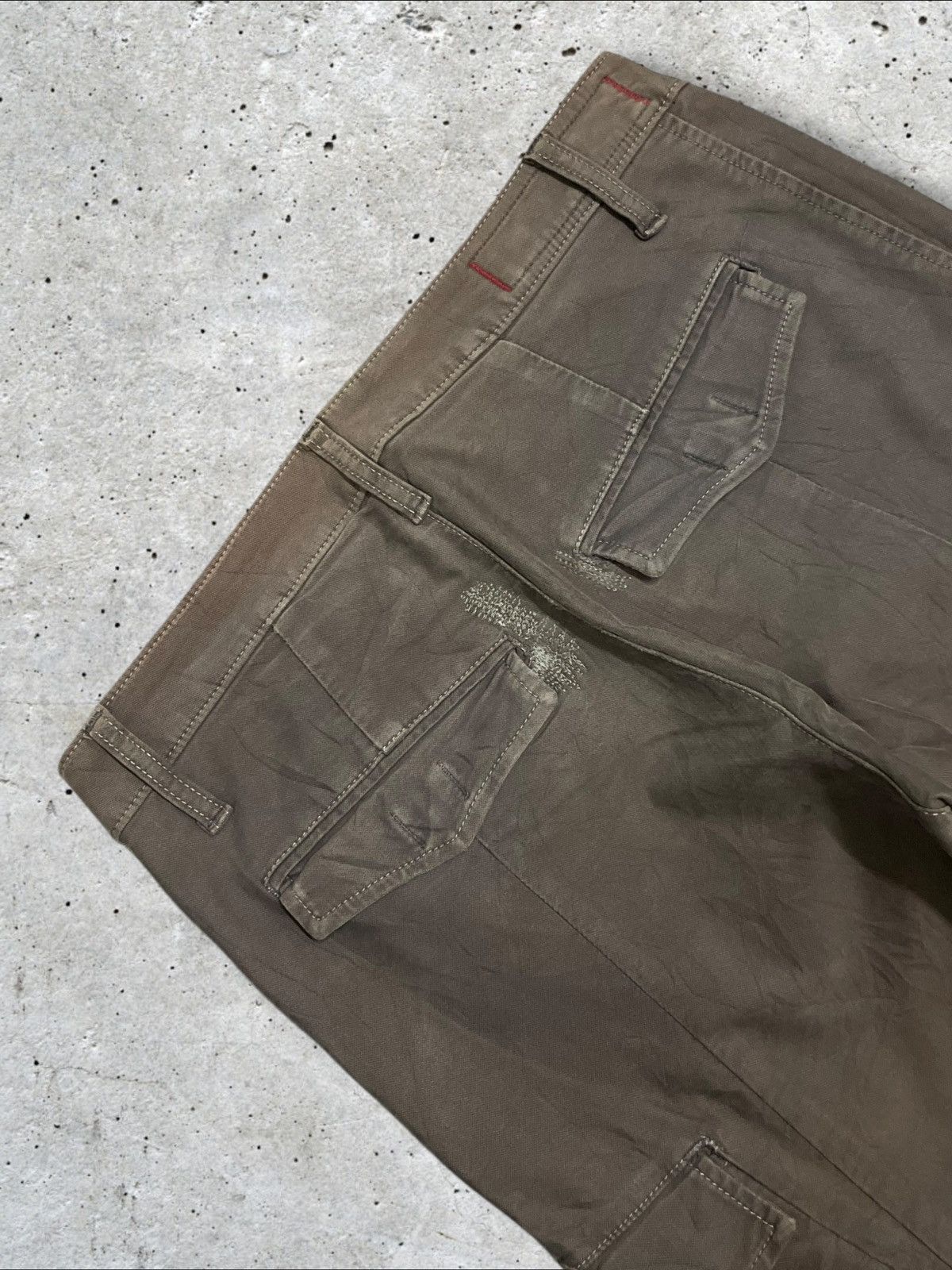 Marithe + Francois Girbaud Vintage Marithe Francois Girbaud Rusty Gorpcore Cargo Pants Size US 32 / EU 48 - 7 Thumbnail