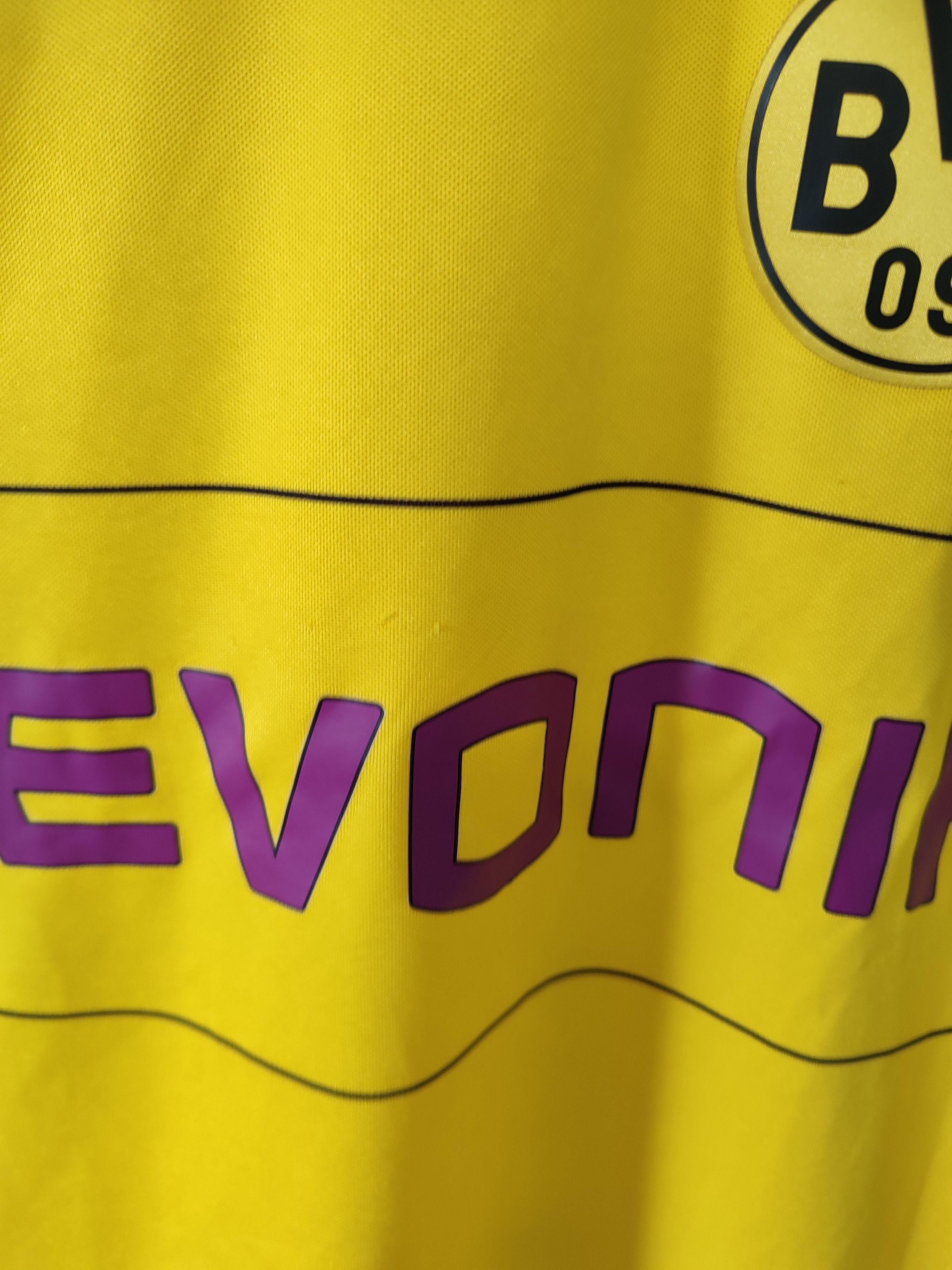 Puma BORUSSIA DORTMUND 2015-16 HOME FOOTBALL Kit SHIRT Size US M / EU 48-50 / 2 - 8 Thumbnail