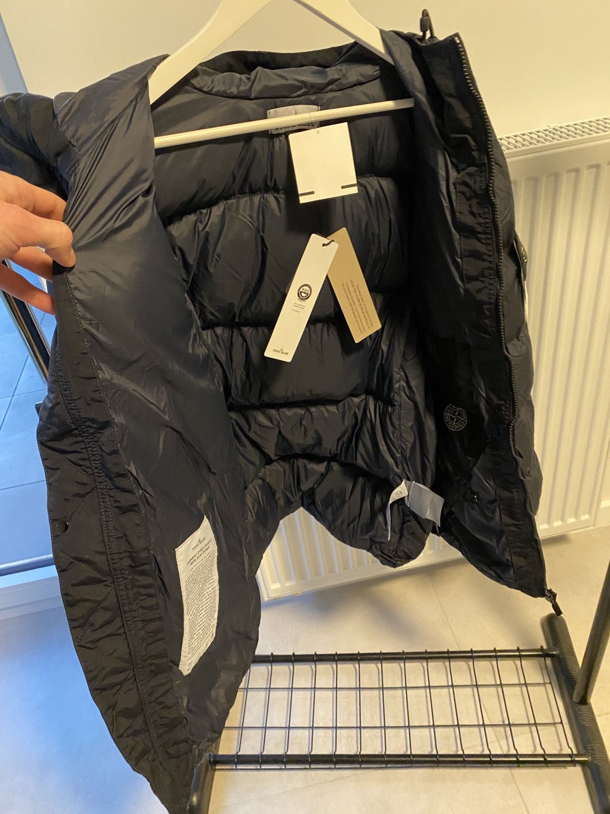 Stone Island new stone island garment dyed crinkle reps r-ny down jacket Size US L / EU 52-54 / 3 - 7 Thumbnail