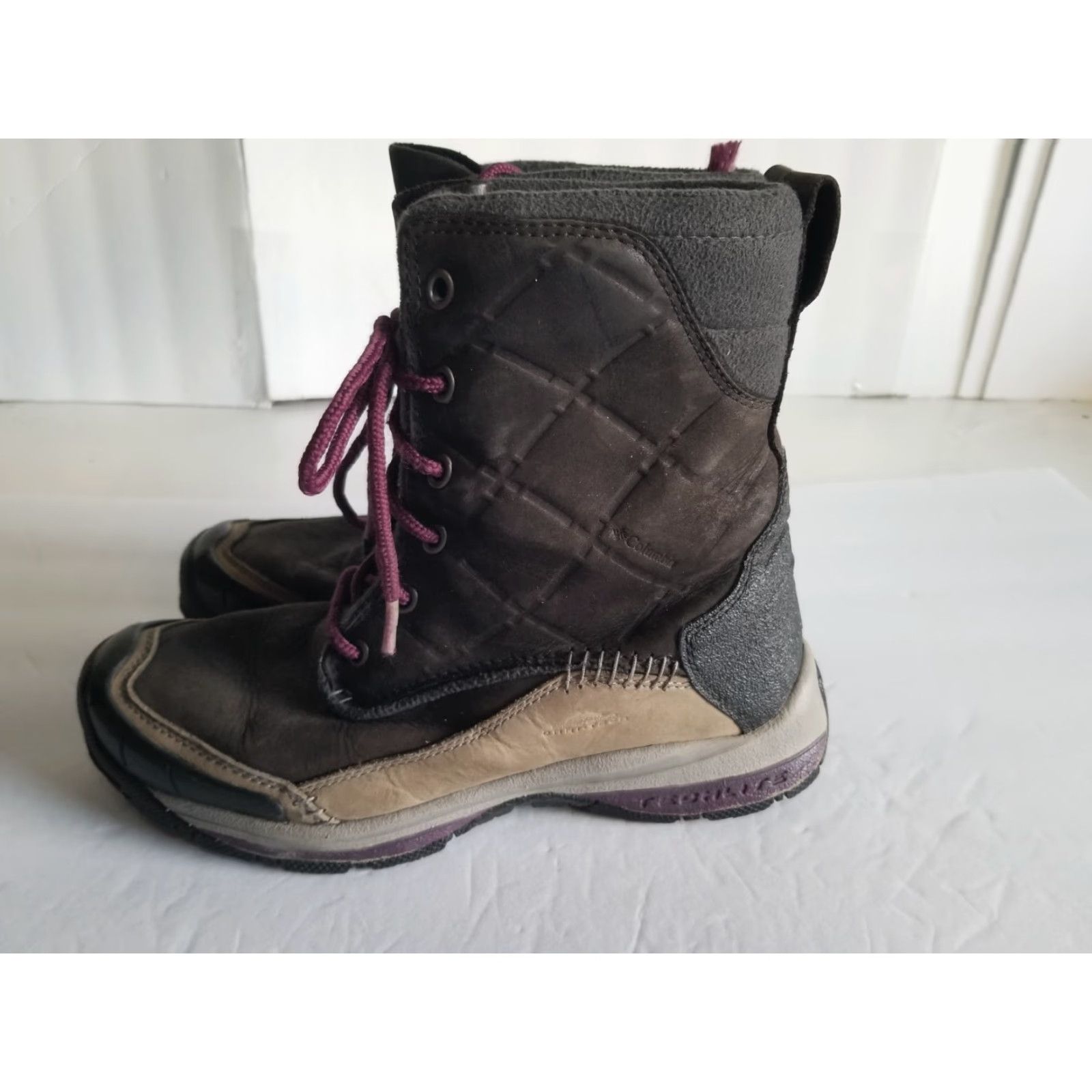 Vintage Columbia Boots BugaIce Womens OMNI-TECH Waterproof Black Size 8 Size US 8 / IT 38 - 5 Thumbnail