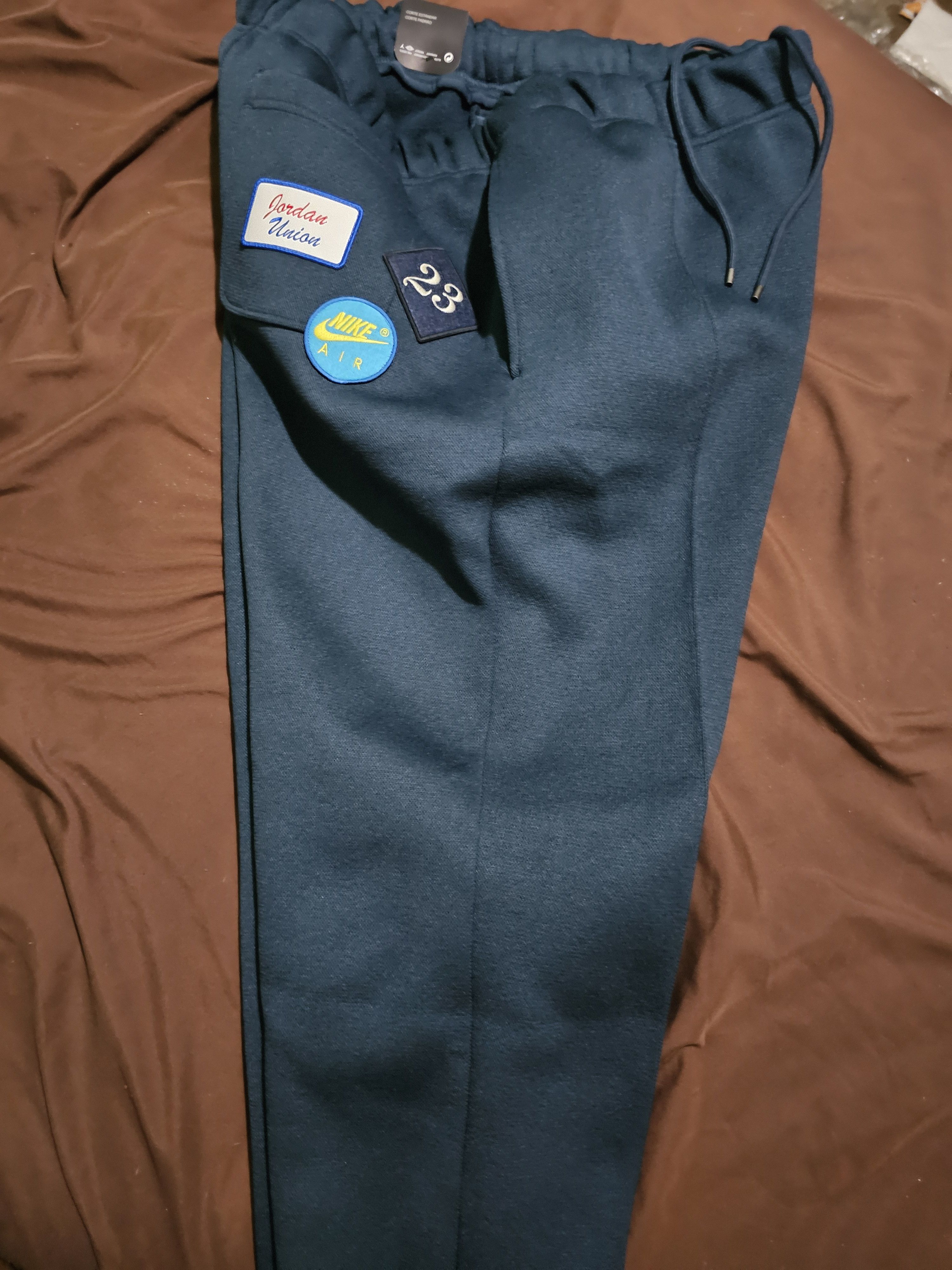Jordan Brand × Union LA Union LA Jordan Navy Leisure Pants Nike Vintage XL Size US 36 / EU 52 - 10 Thumbnail