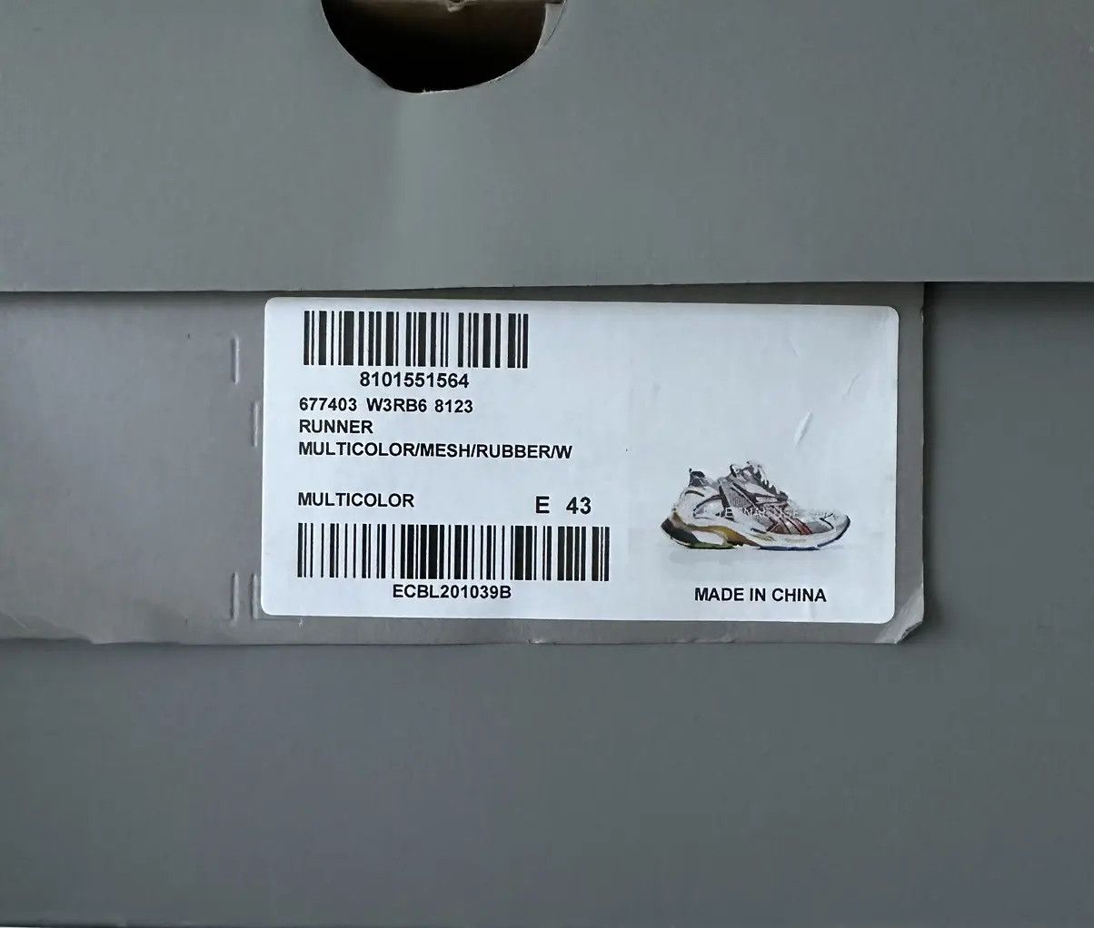 Balenciaga Balenciaga Runner Multicolor Size US 10 / EU 43 - 12 Thumbnail