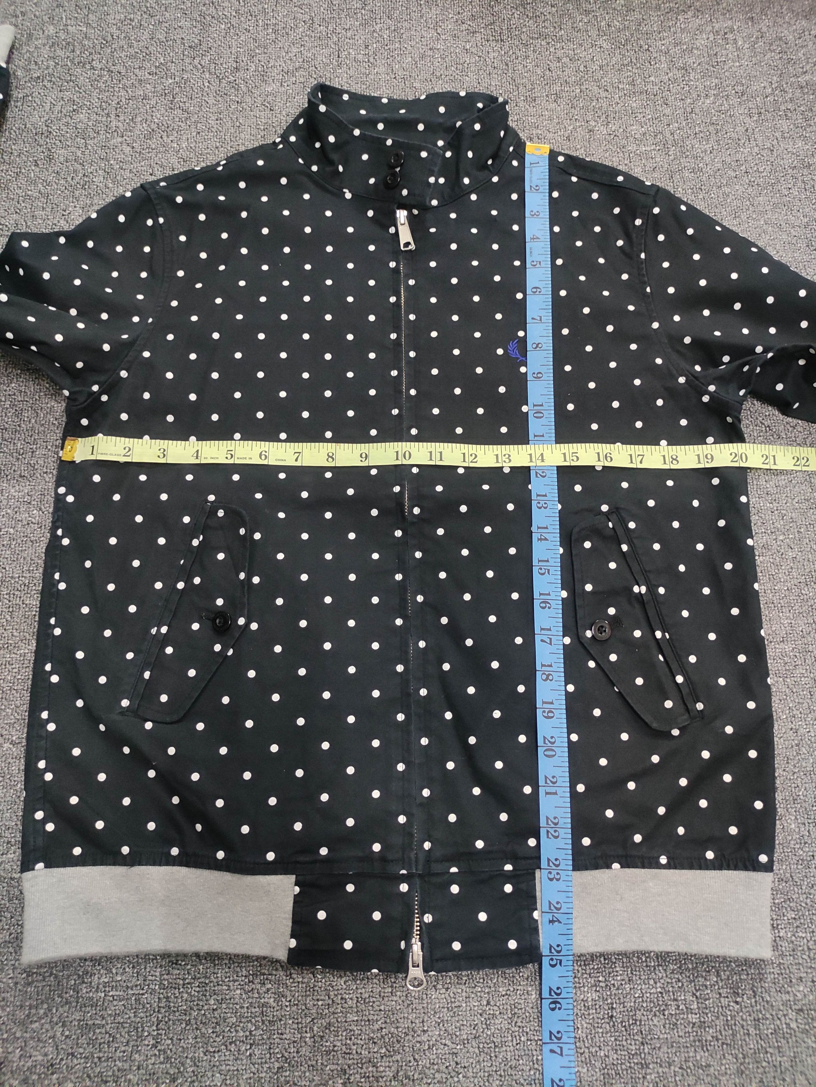Fred Perry Vintage Fred Perry Polka Dot Jacket Zipper Size US M / EU 48-50 / 2 - 10 Thumbnail