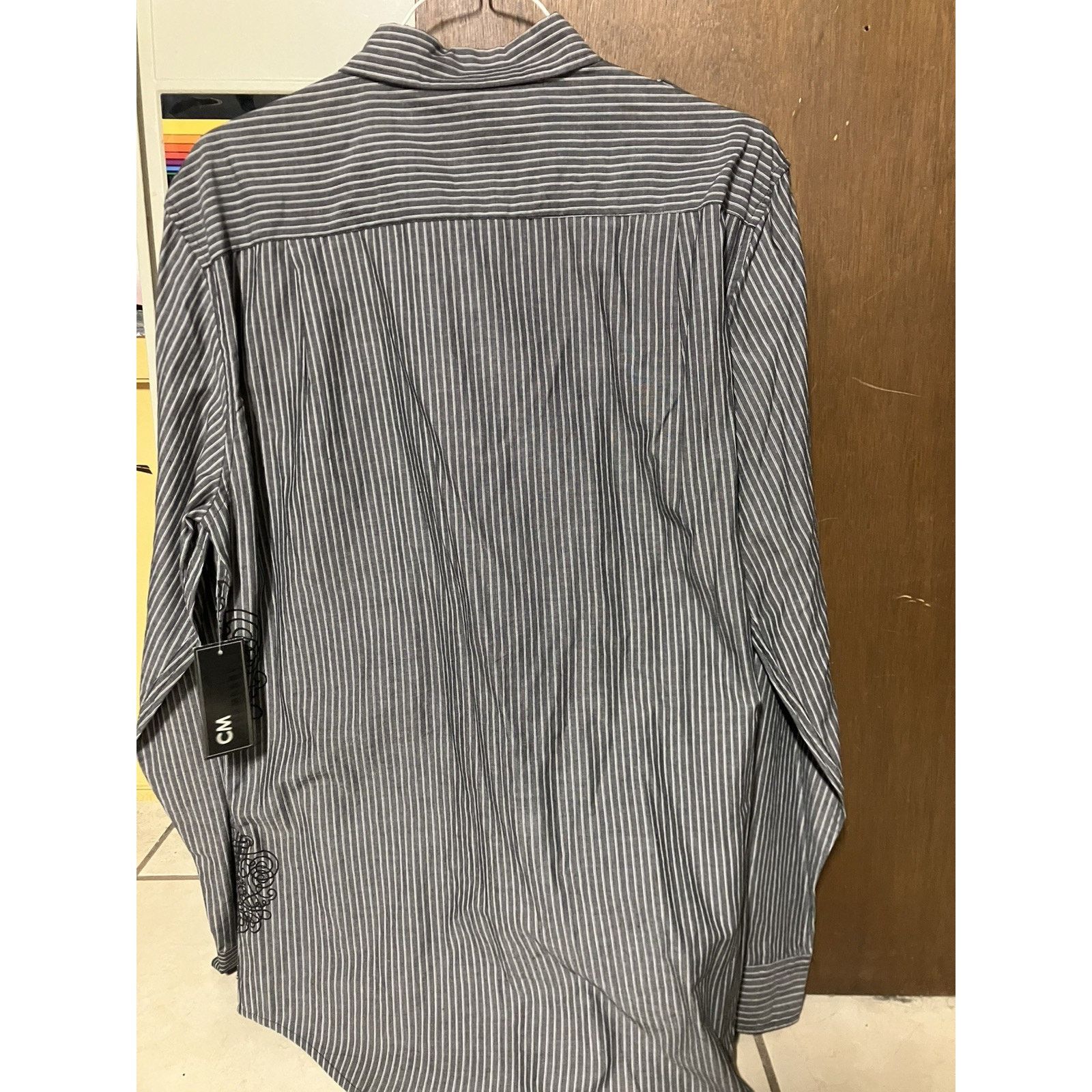 Other Vtg CM & Company Kmart Button Up - M - Black/Gray Embroidery Size US M / EU 48-50 / 2 - 4 Thumbnail