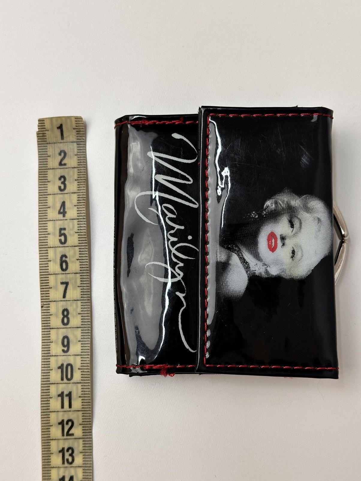Other Black Marilyn Monroe glossy wallet retro art pop Y2K Size ONE SIZE - 14 Thumbnail