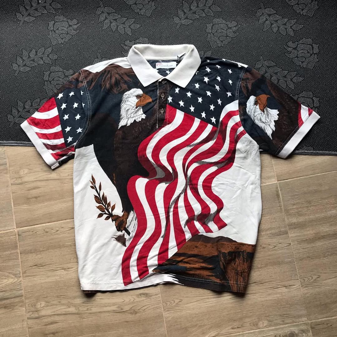Designer Polo American Summer Size US L / EU 52-54 / 3 - 1 Thumbnail