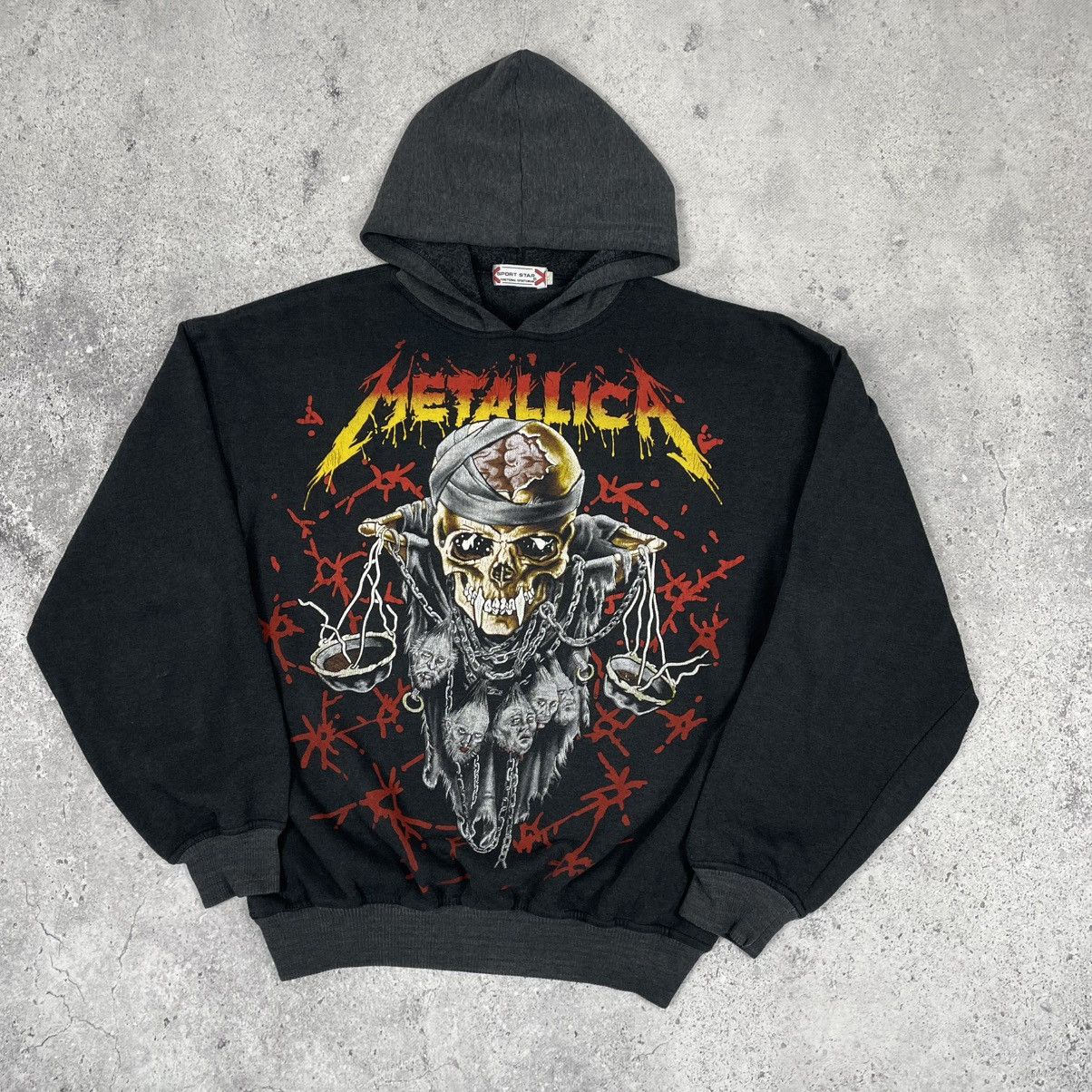 Band Tees × Metallica × Vintage Very Rare Vintage Metallica Hoodie Size US M / EU 48-50 / 2 - 1 Thumbnail