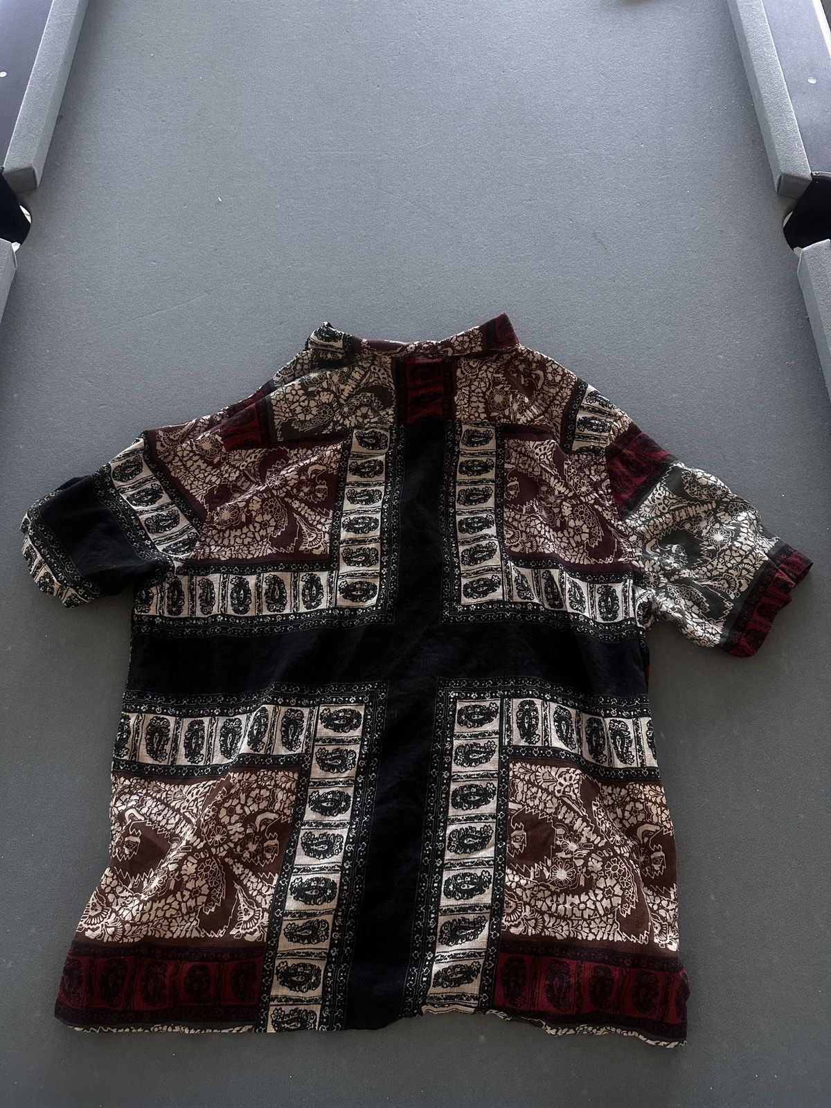 Allsaints All Saints Short Sleeve Button Down Size US L / EU 52-54 / 3 - 2 Thumbnail
