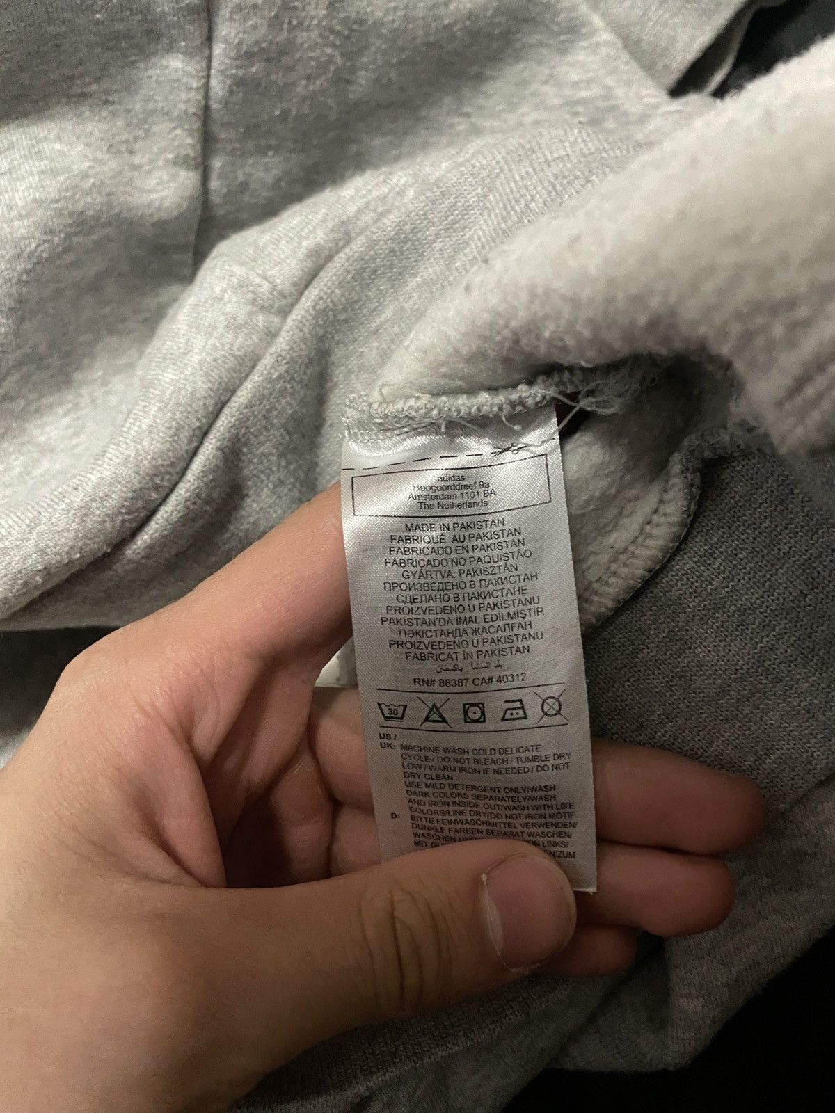 Adidas × Vintage VINTAGE Y2K FADED "ADIDAS" HOODIE Y2K Japanese style Size US M / EU 48-50 / 2 - 7 Thumbnail