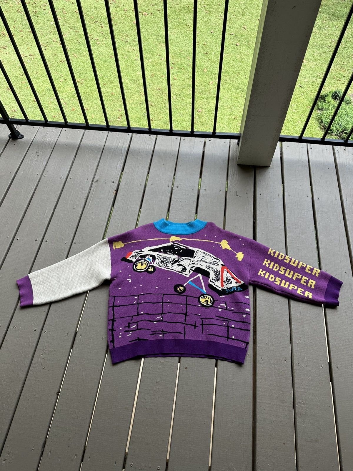 KidSuper KidSuper x Action Bronson Knit Sweater Size US S / EU 44-46 / 1 - 1 Thumbnail