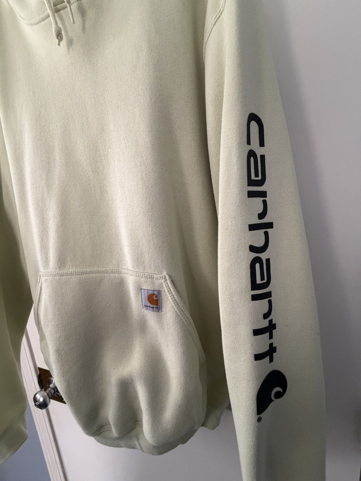 Carhartt CARHARTT HOODIE - LIMITED EDITION LIME GREEN PULLOVER Size US XL / EU 56 / 4 - 3 Thumbnail