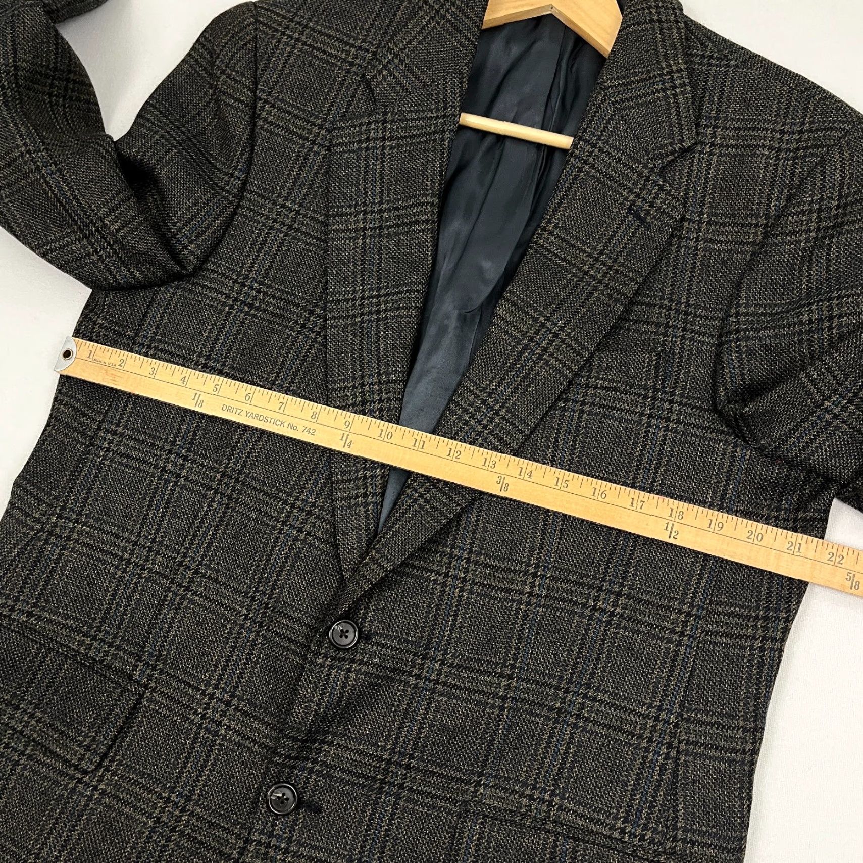 Polo Ralph Lauren Polo Ralph Lauren University Club Sport Coat Blazer Men 41T Wool Glen Check Prep Jacket Single-Breasted Notch 2-Button Brown Wool Classic Mens Size US L / EU 52-54 / 3 - 6 Thumbnail