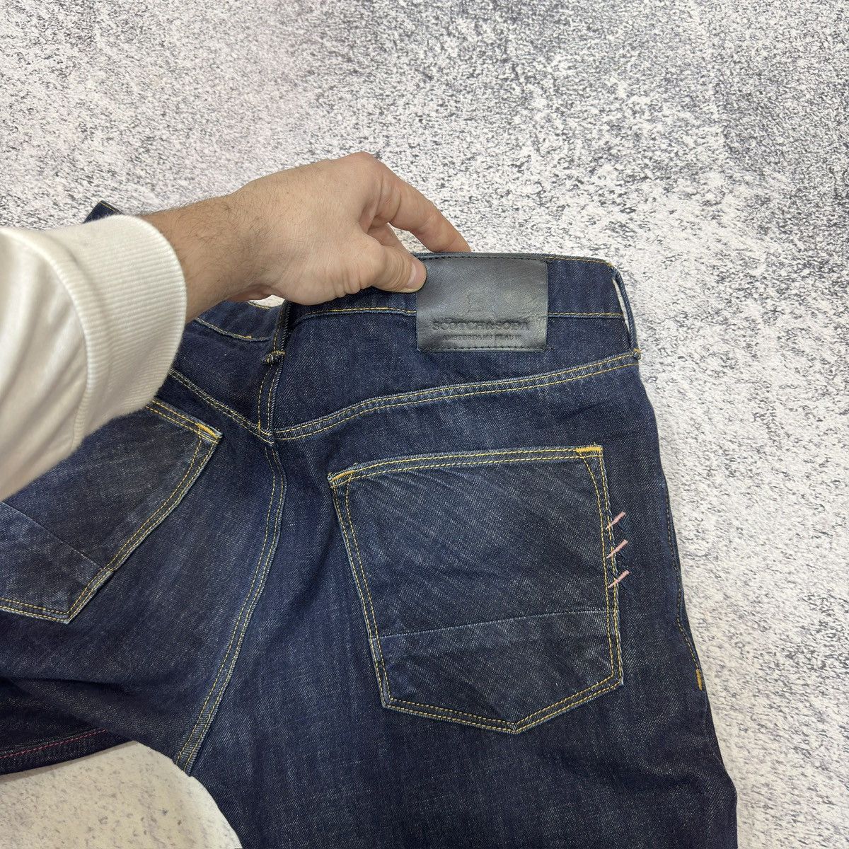 Scotch & Soda Scotch & Soda Mens Indigo Slim Jeans 32x34 Size US 32 / EU 48 - 14 Thumbnail