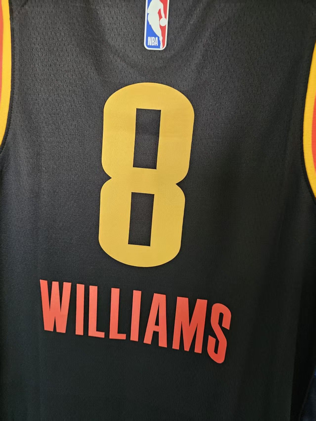 NBA Thunder #8 Jalen Williams Jersey Size US M / EU 48-50 / 2 - 4 Thumbnail