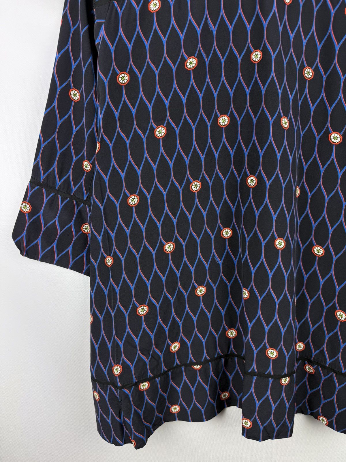 Kenzo Kenzo H&M Ladies Patterned Lagenlook Silk Tunic Blouse Dress Size L / US 10 / IT 46 - 22 Thumbnail