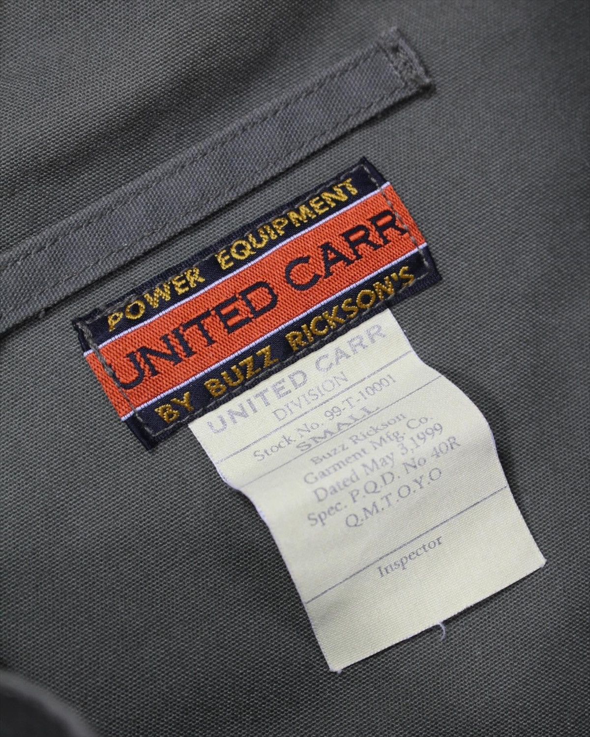 Buzz Rickson's 2000S UNITED CARR BY BUZZ RICKSONS ANORAK JACKET Size US S / EU 44-46 / 1 - 6 Thumbnail