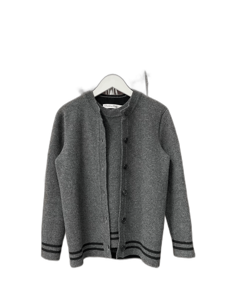 Dior Dior Two-Piece Wool Cardigan Set Size US S / EU 44-46 / 1 - 1 Thumbnail