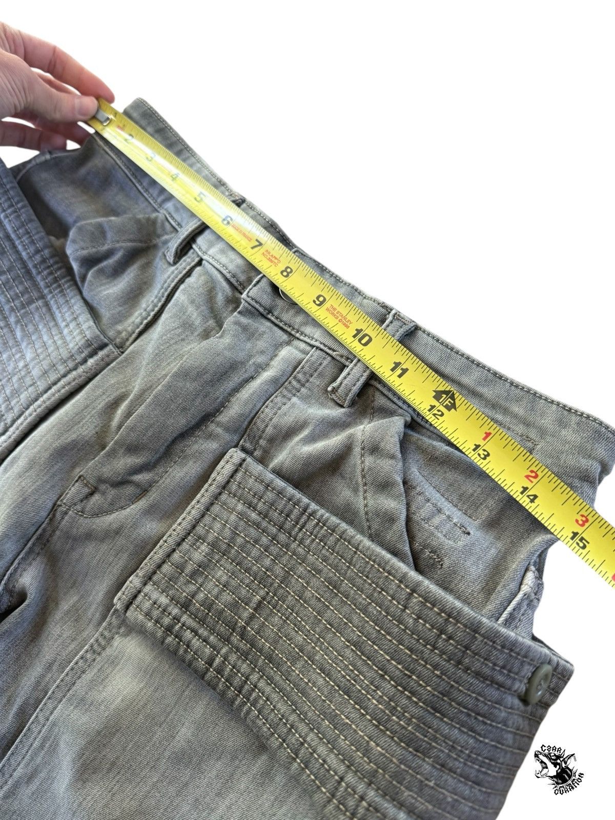 Rick Owens Rick owens denim creatch cargos Size US 27 - 9 Thumbnail