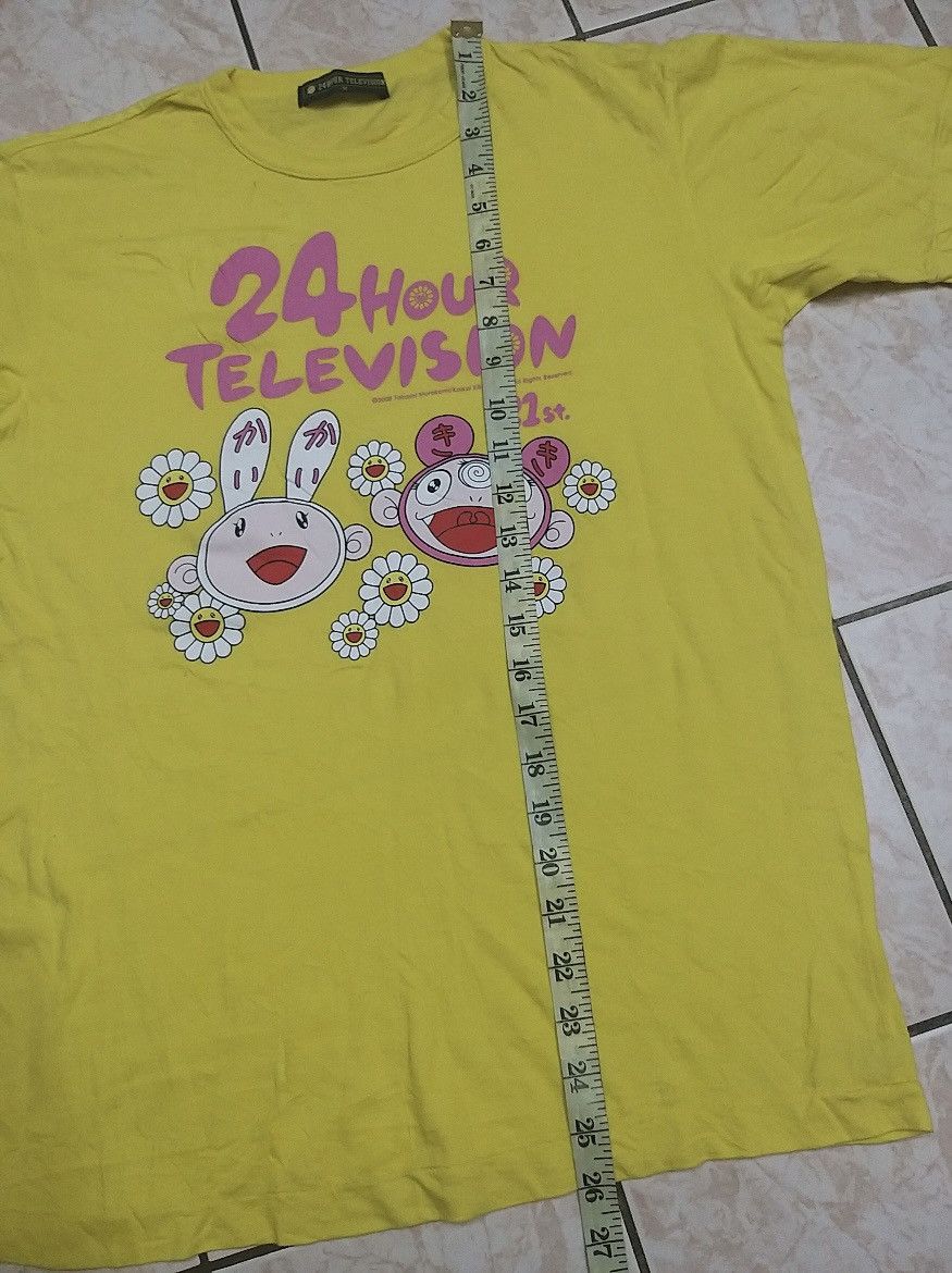 Takashi Murakami ARCHIVE JAPANESE 24HR TELEVISION x TAKASHI MURAKAMI T SHIRT Size US M / EU 48-50 / 2 - 5 Thumbnail