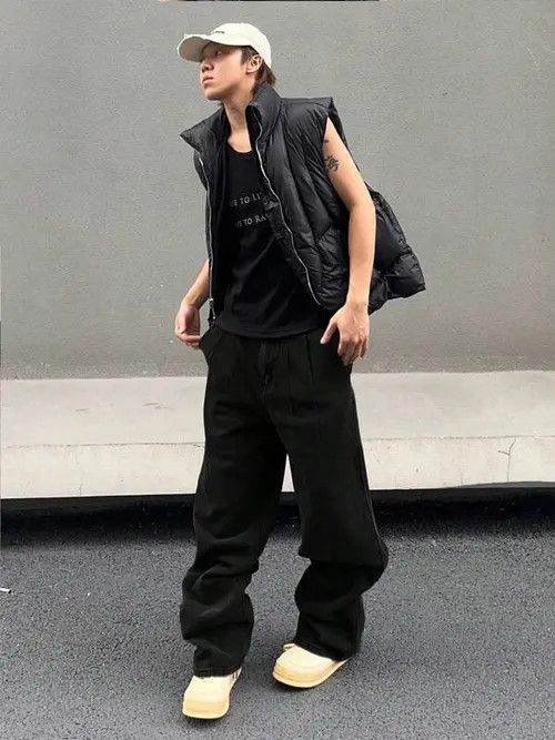 Jean × Vintage Wide leg Opium Jeans Pants Straight Leg Size US 36 / EU 52 - 3 Thumbnail