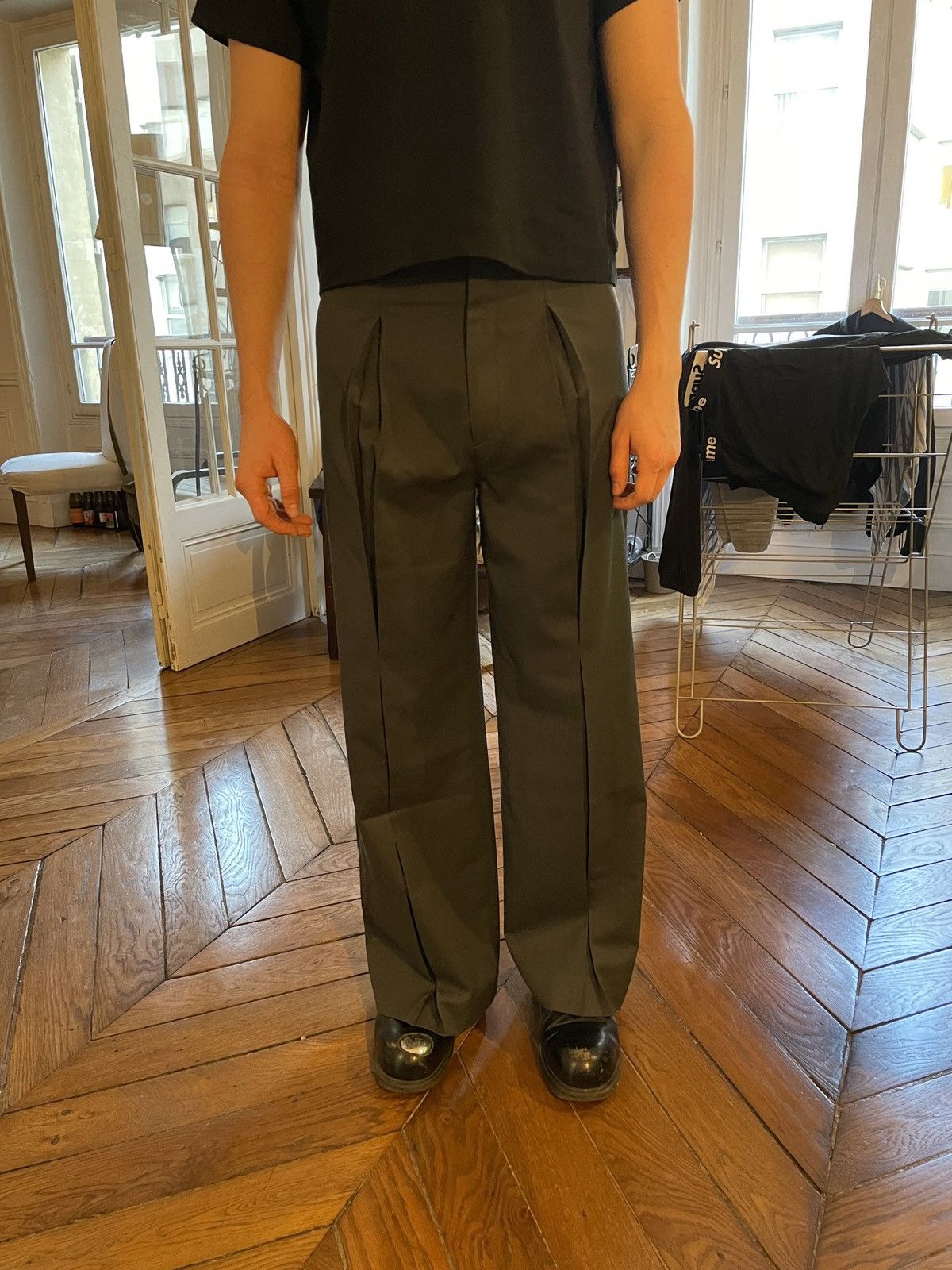 Raf Simons 1999 Raf Simons Kinetic Youth Cashmere Pants Size US 32 / EU 48 - 11 Thumbnail
