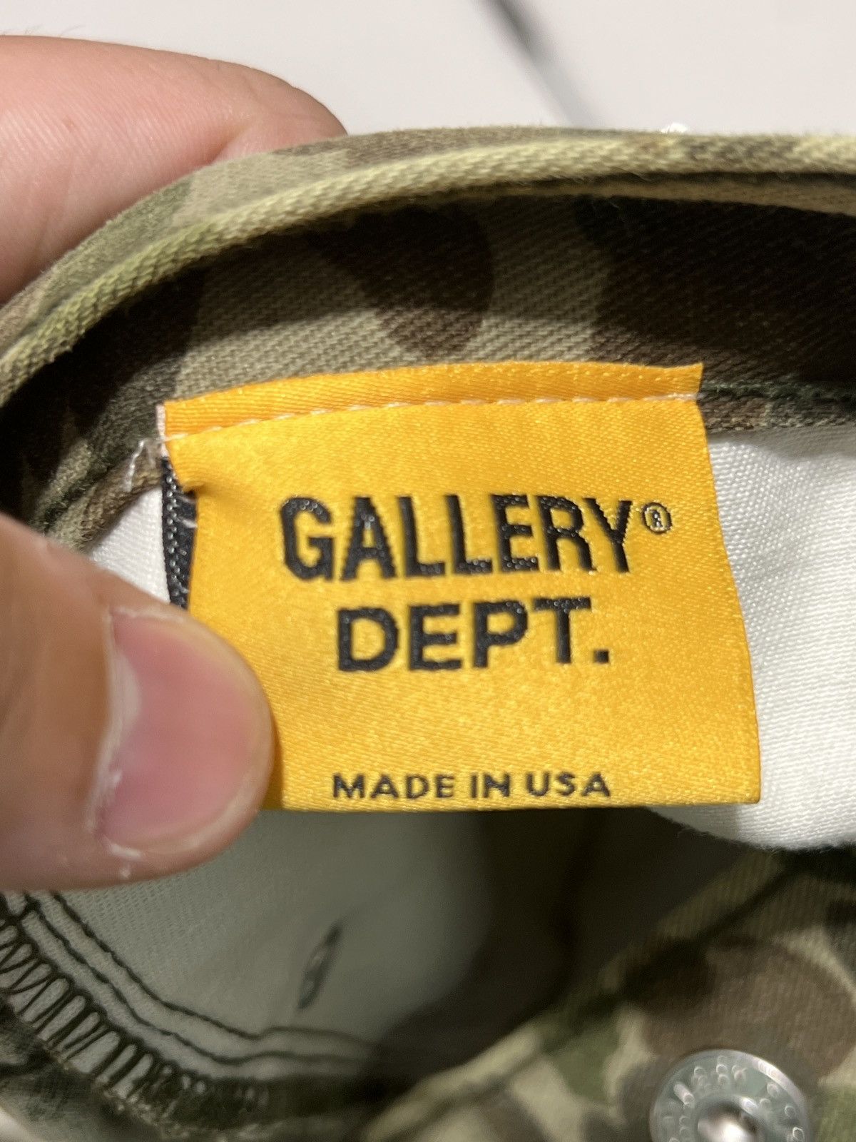 Gallery Dept. Gallery Dept Road Camo Jeans Size US 34 / EU 50 - 12 Thumbnail