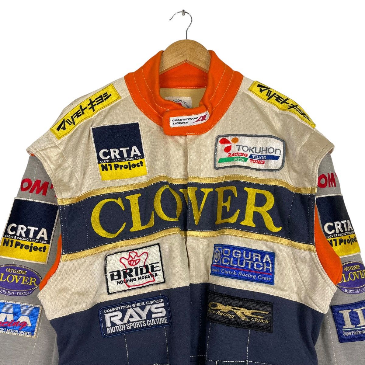 Japanese Brand × Toms 💥TOM RACING CLOVER DRIVER JUMPSUIT JAPAN Size US 38 / EU 54 - 12 Thumbnail
