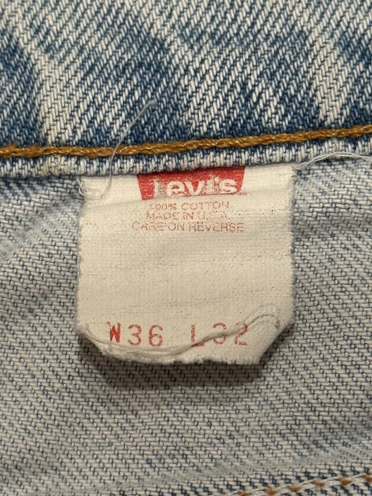 Levi's Vintage 1970/1980s Levi’s Orange Tab Bootcut Jeans Size US 32 / EU 48 - 5 Thumbnail