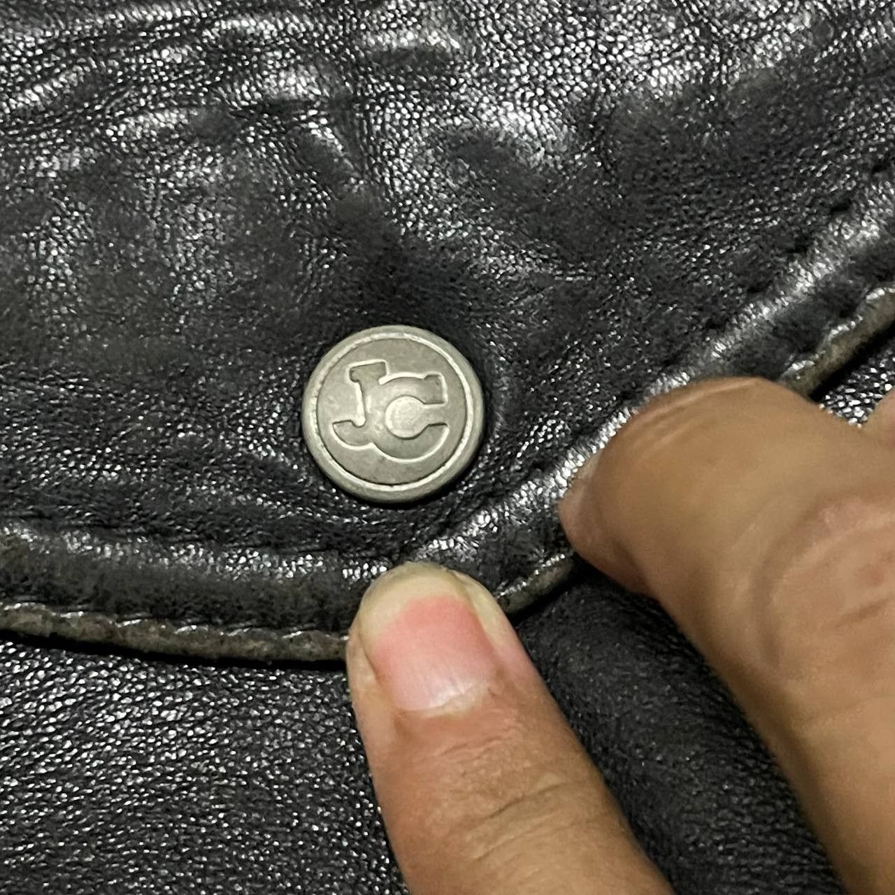 Japanese Brand × Vintage *RARE* Vintage Japanese Leather Jacket Black Size US L / EU 52-54 / 3 - 5 Thumbnail