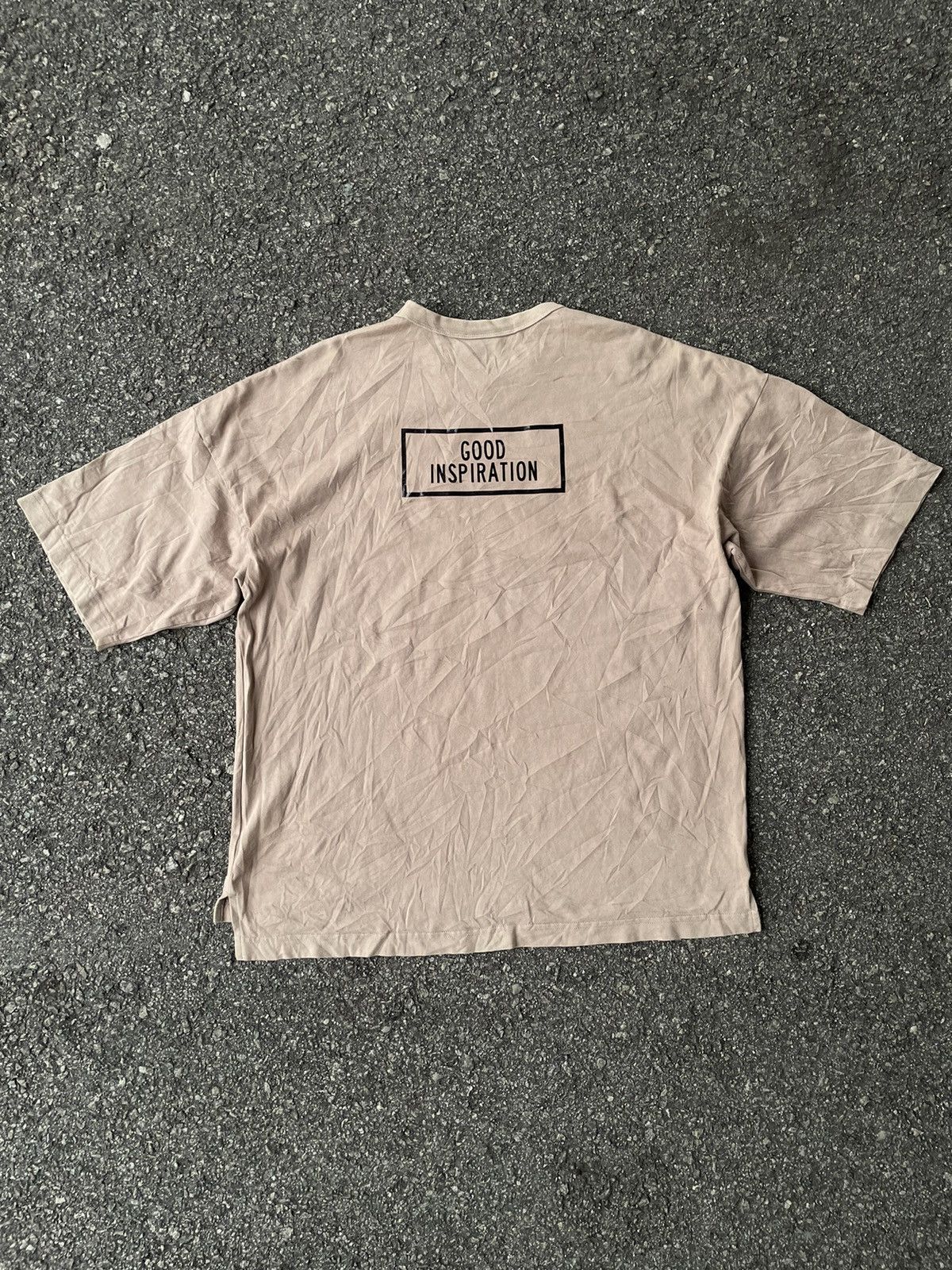 GU × Maison MIHARA YASUHIRO Mihara yashuhiro Brown Over Size T-Shirt Size US M / EU 48-50 / 2 - 5 Thumbnail