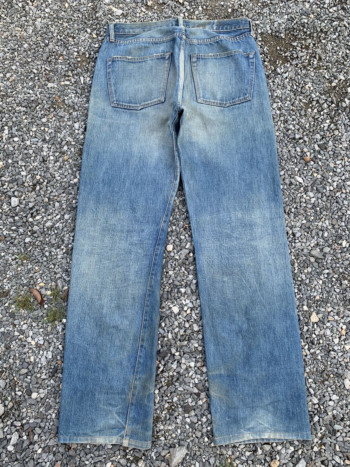 Japanese Brand VINTAGE URBAN RESEARCH SELVEDGE RUSTY JAPANESE DISTRESSED Size US 31 - 2 Thumbnail