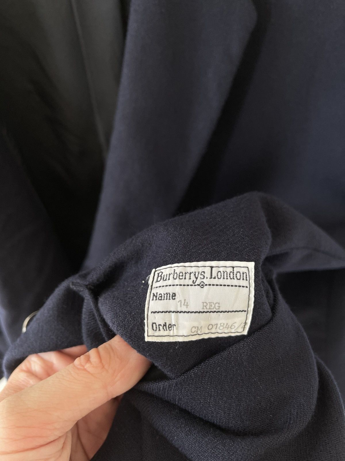 Burberry Vintage BURBERRY'S Double Breasted Wool Blazer Jacket Size L / US 10 / IT 46 - 14 Thumbnail