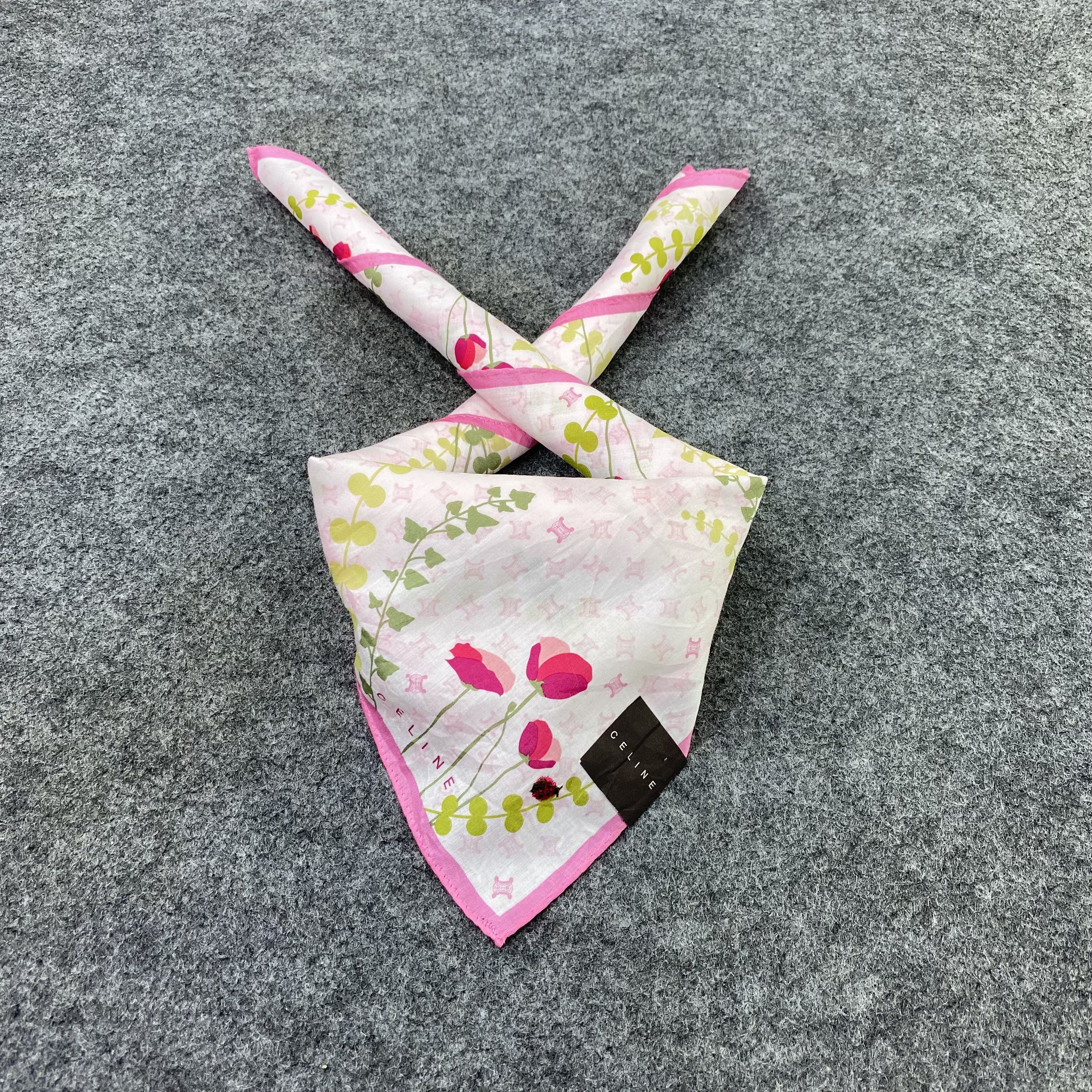 Celine Celine Handkerchief / Bandana / Neckerchief-B2282 Size ONE SIZE - 2 Thumbnail