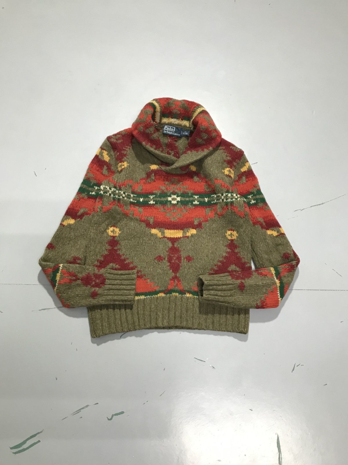 Polo Ralph Lauren Vintage polo Ralph Lauren knit sweater Size US XXS / EU 40 - 1 Thumbnail