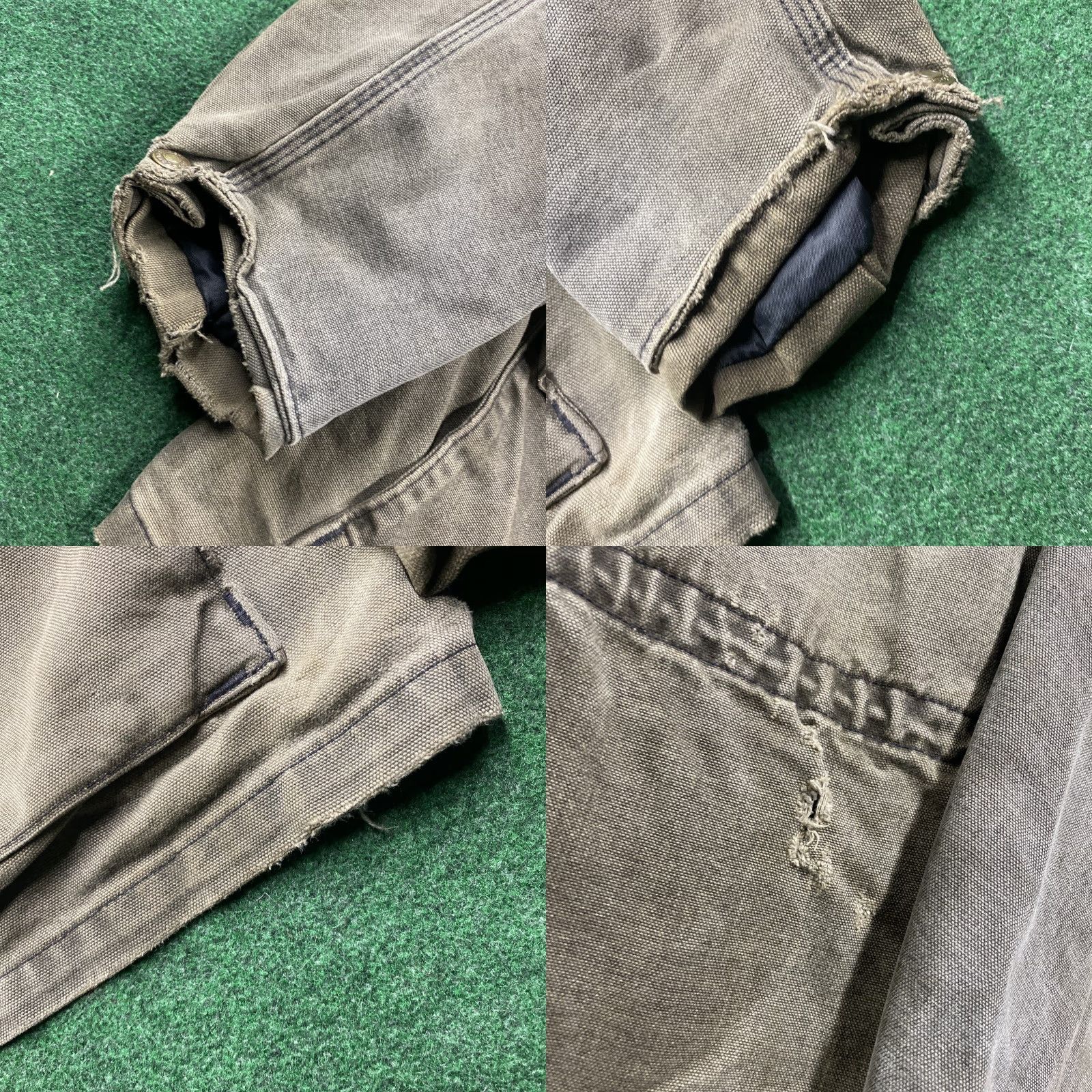 Carhartt VINTAGE Carhartt Jacket Mens XL Brown 90S Faded Barn Full Zip Work Coat USA MADE Size US XL / EU 56 / 4 - 9 Thumbnail