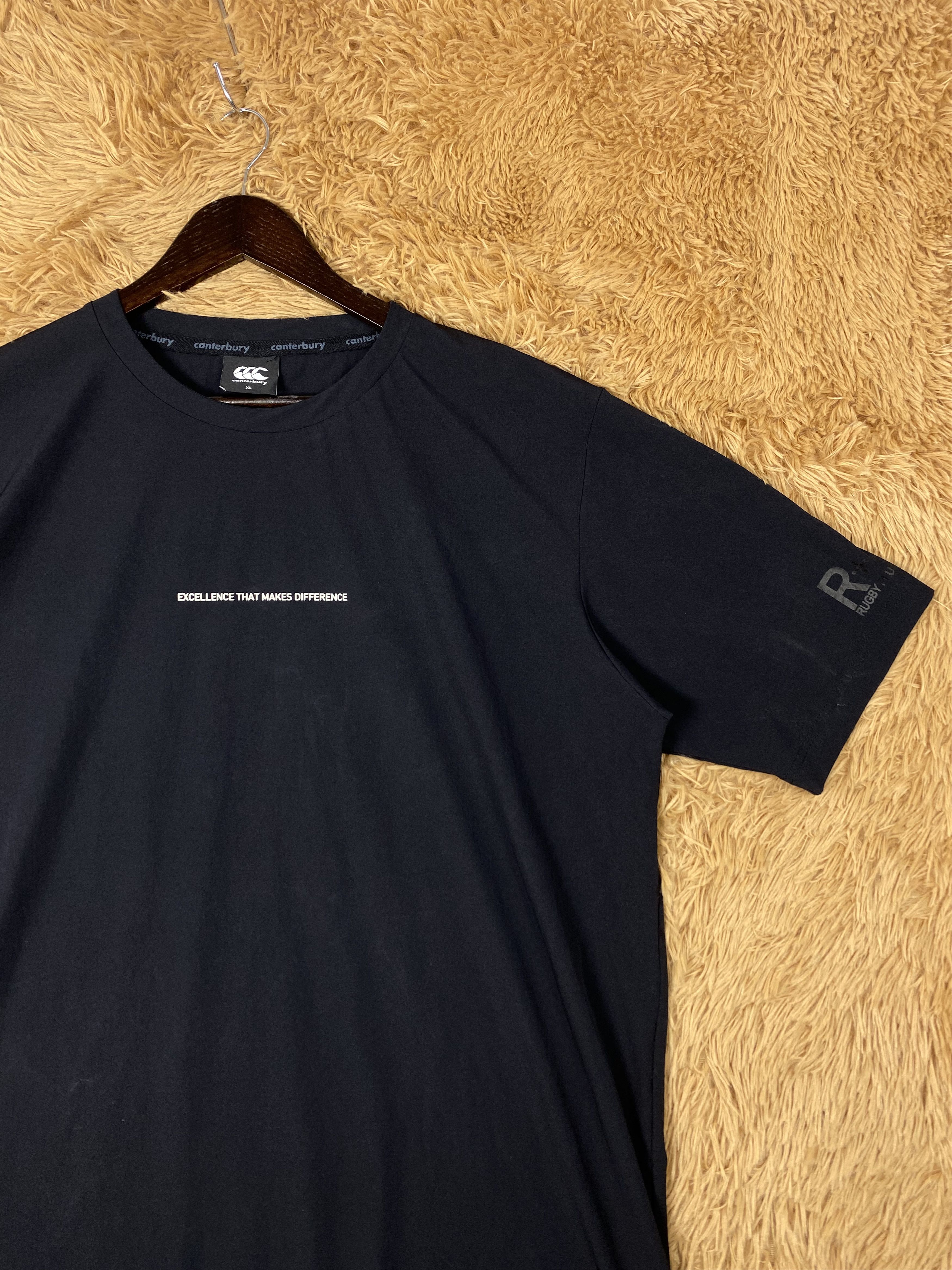 Canterbury of New Zealand Vintage Canterbury Short Sleeve T-Shirts PT0089 Size US XL / EU 56 / 4 - 3 Thumbnail