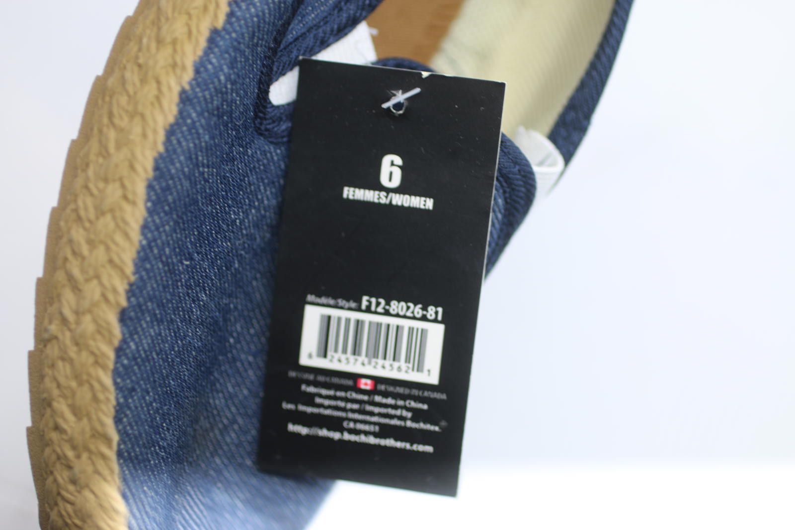 Other BB Collection Women’s Denim Slip-On Espadrilles Size 6 Flats Size US 6 / IT 36 - 5 Thumbnail